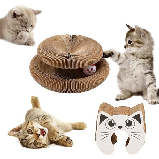 Interactive Cat Toy - Durable, Space-Saving Fun for Cats