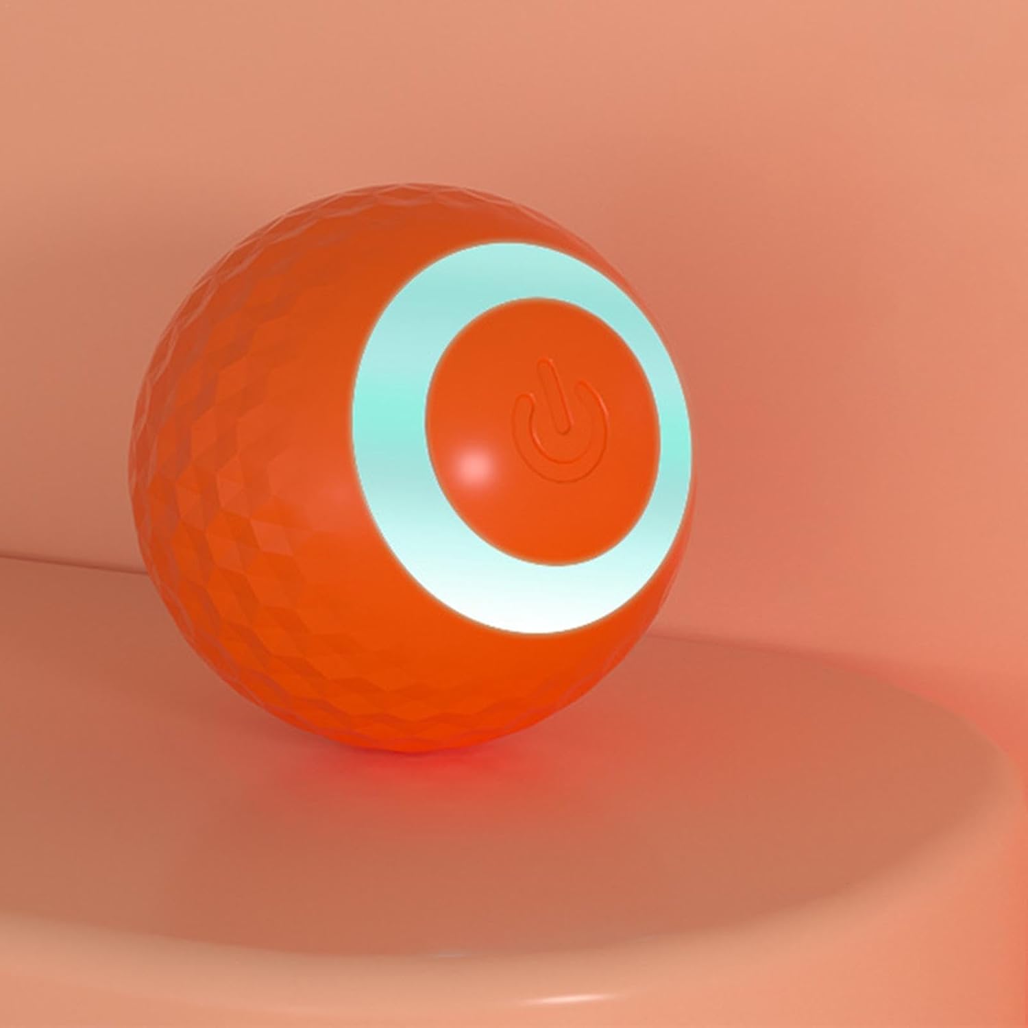 Interactive USB Dog Toy Ball – Rechargeable, Bouncing Fun