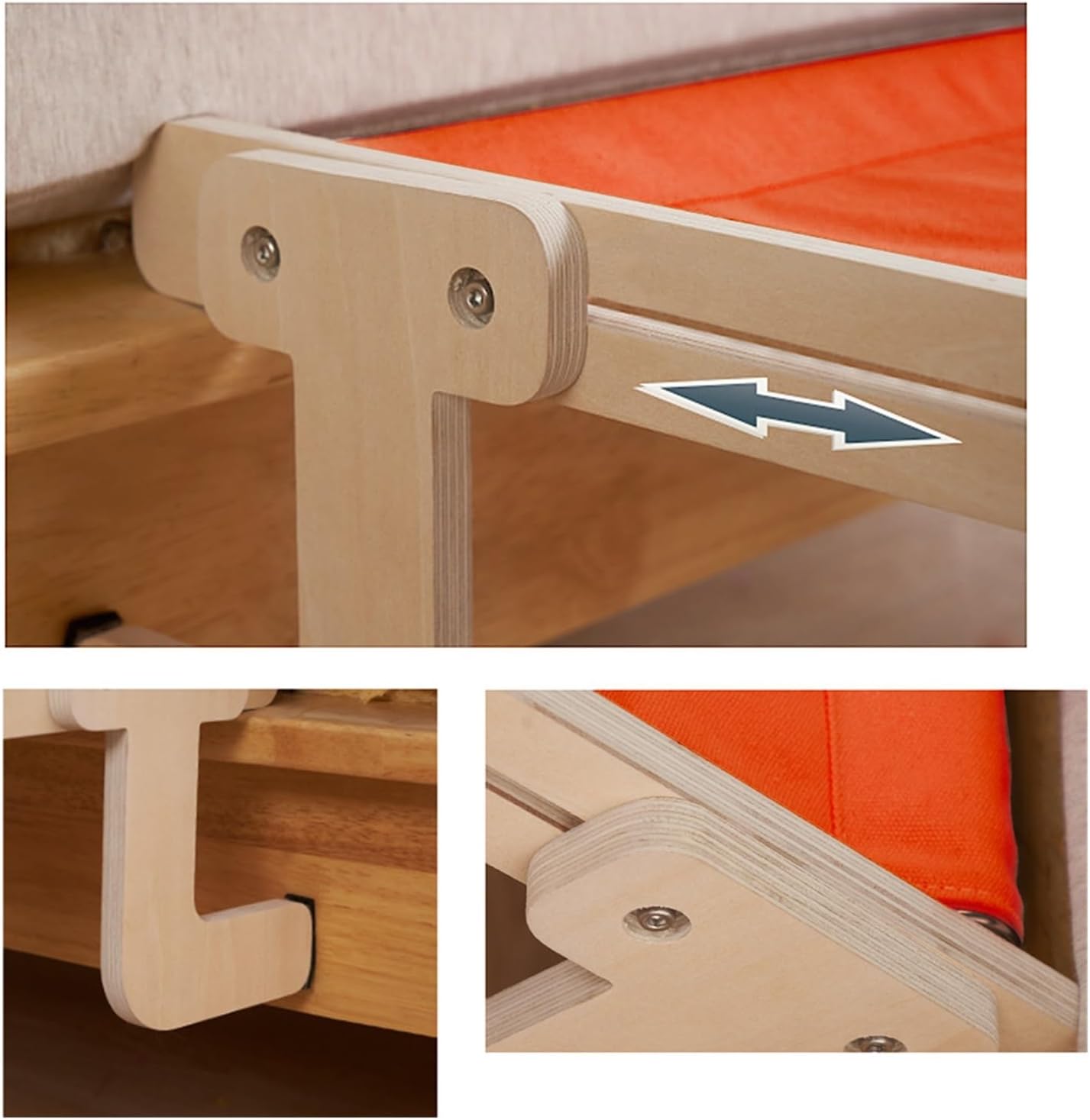 Wooden Cat Window Perch – Washable, Easy Assembly Hanging Bed