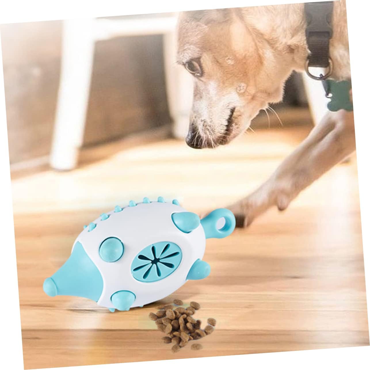 Interactive Treat Dispensing Dog Toy – Chew-Resistant, Engaging