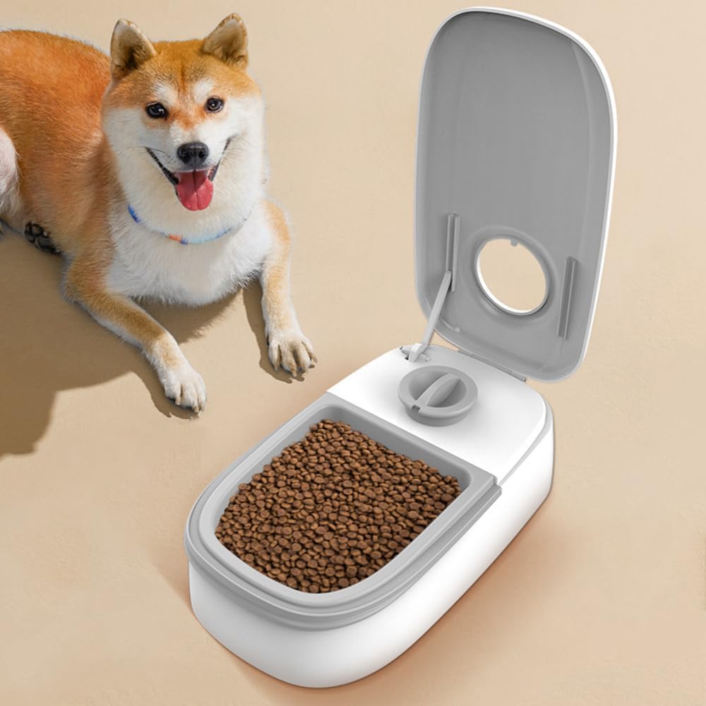 Smart Automatic Pet Feeder – Timed Feeding for Cats & Dogs