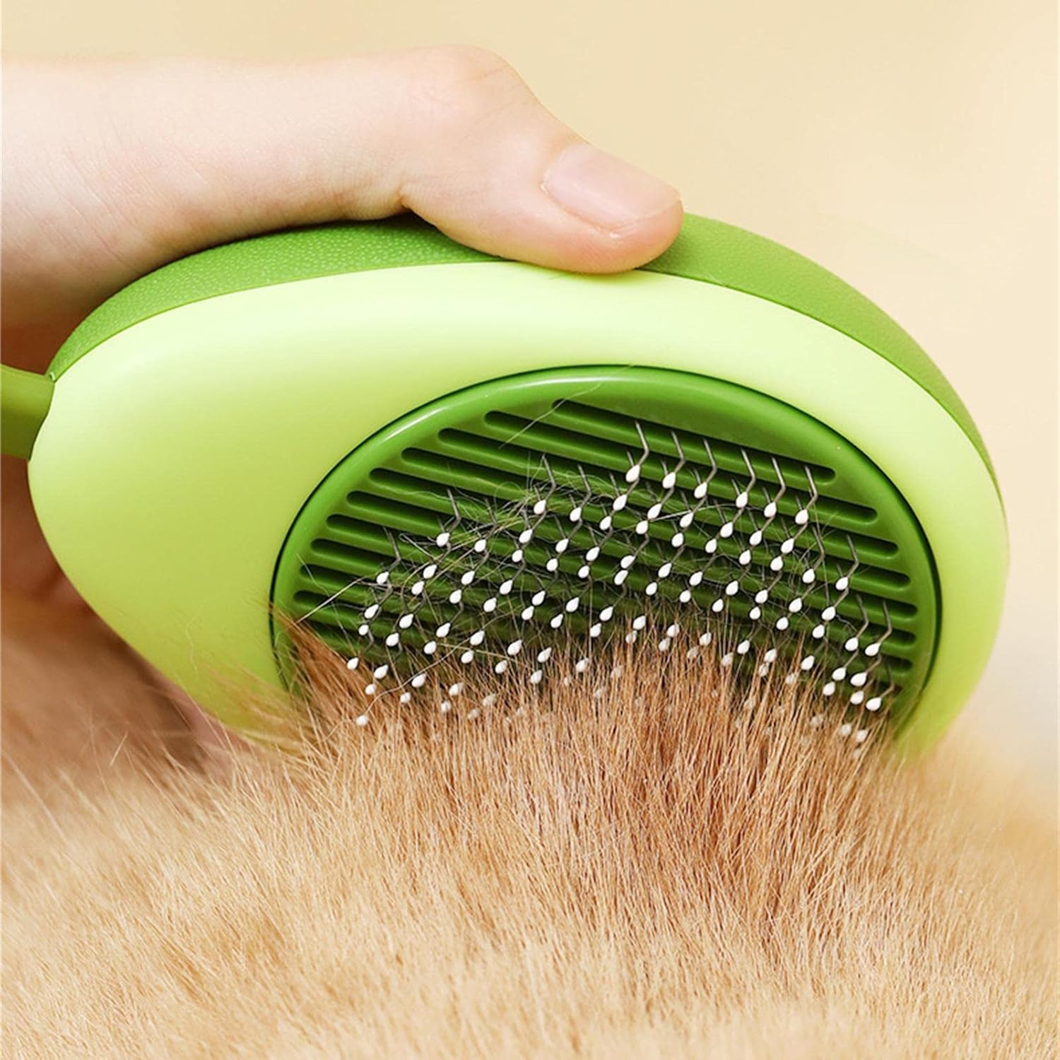 Avocado Pet Brush – 2-in-1 De-Shedding & Massage Tool