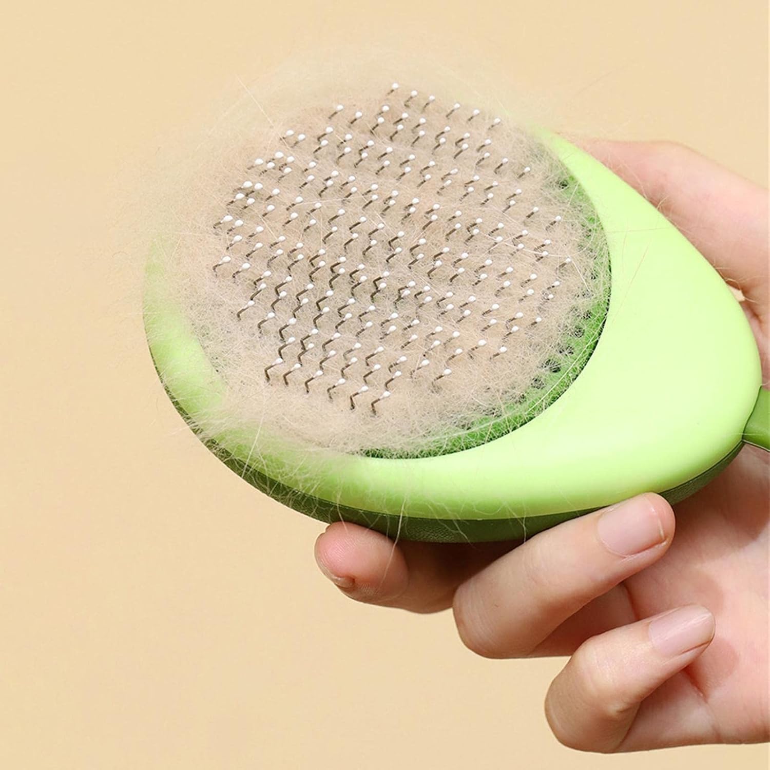 Avocado Pet Brush – 2-in-1 De-Shedding & Massage Tool