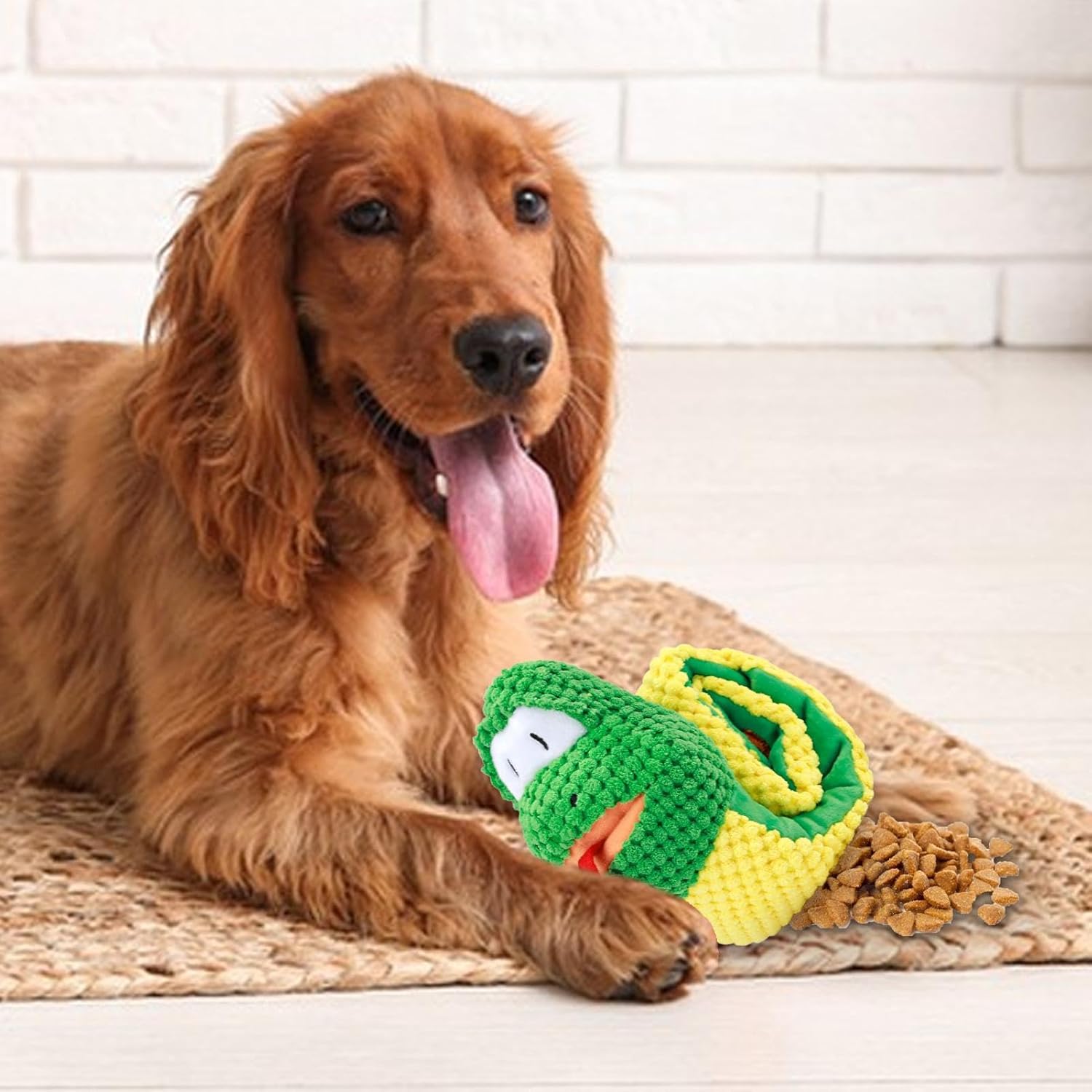 Interactive Snuffle Dog Toy – Plush Puzzle for Stress Relief