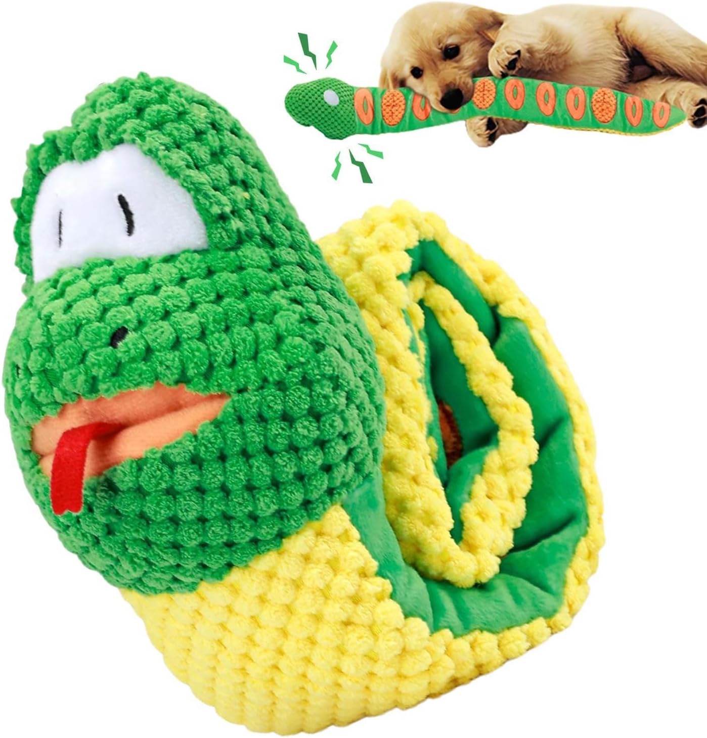Interactive Snuffle Dog Toy – Plush Puzzle for Stress Relief