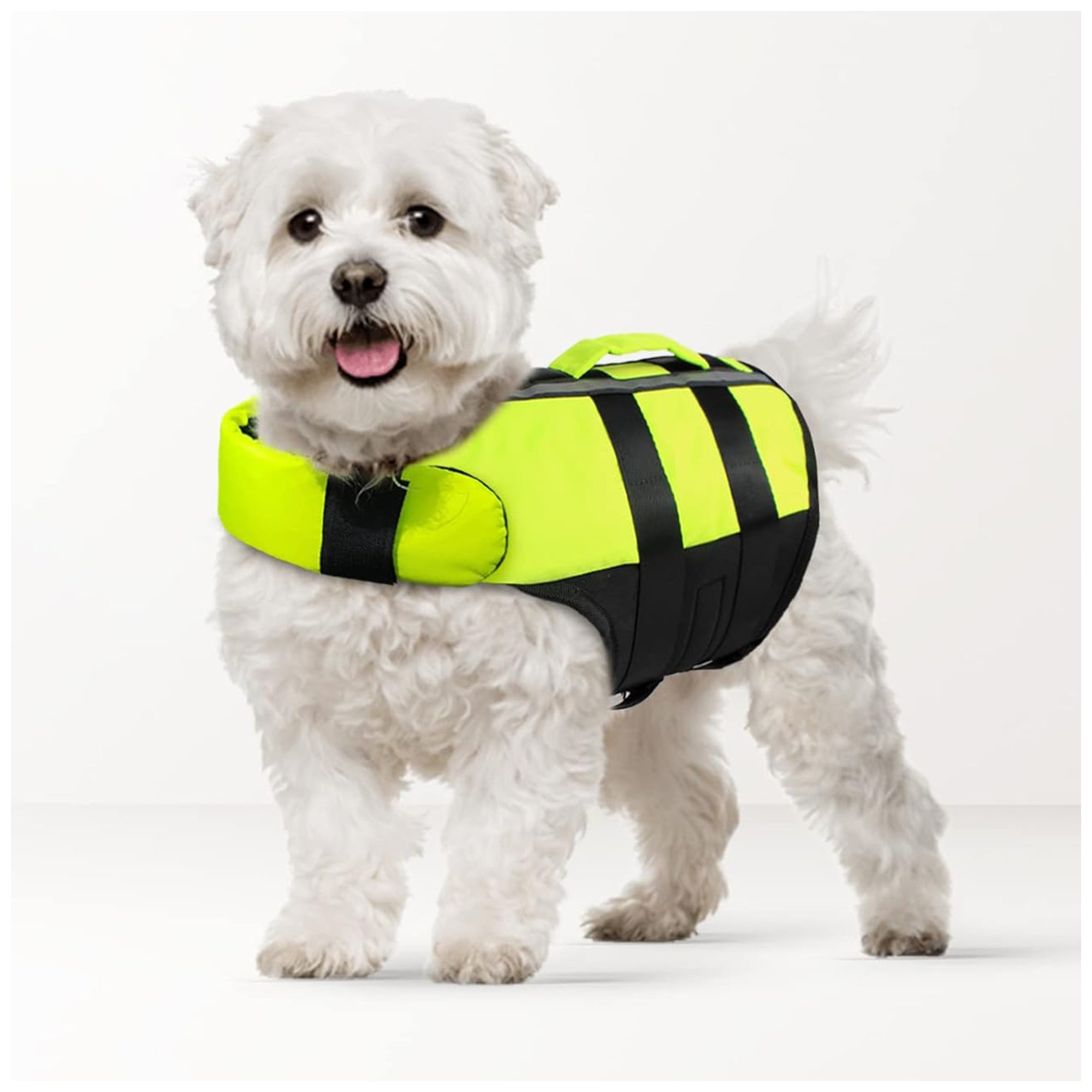 Adjustable Inflatable Pet Life Vest – Safety Swimming Jacket