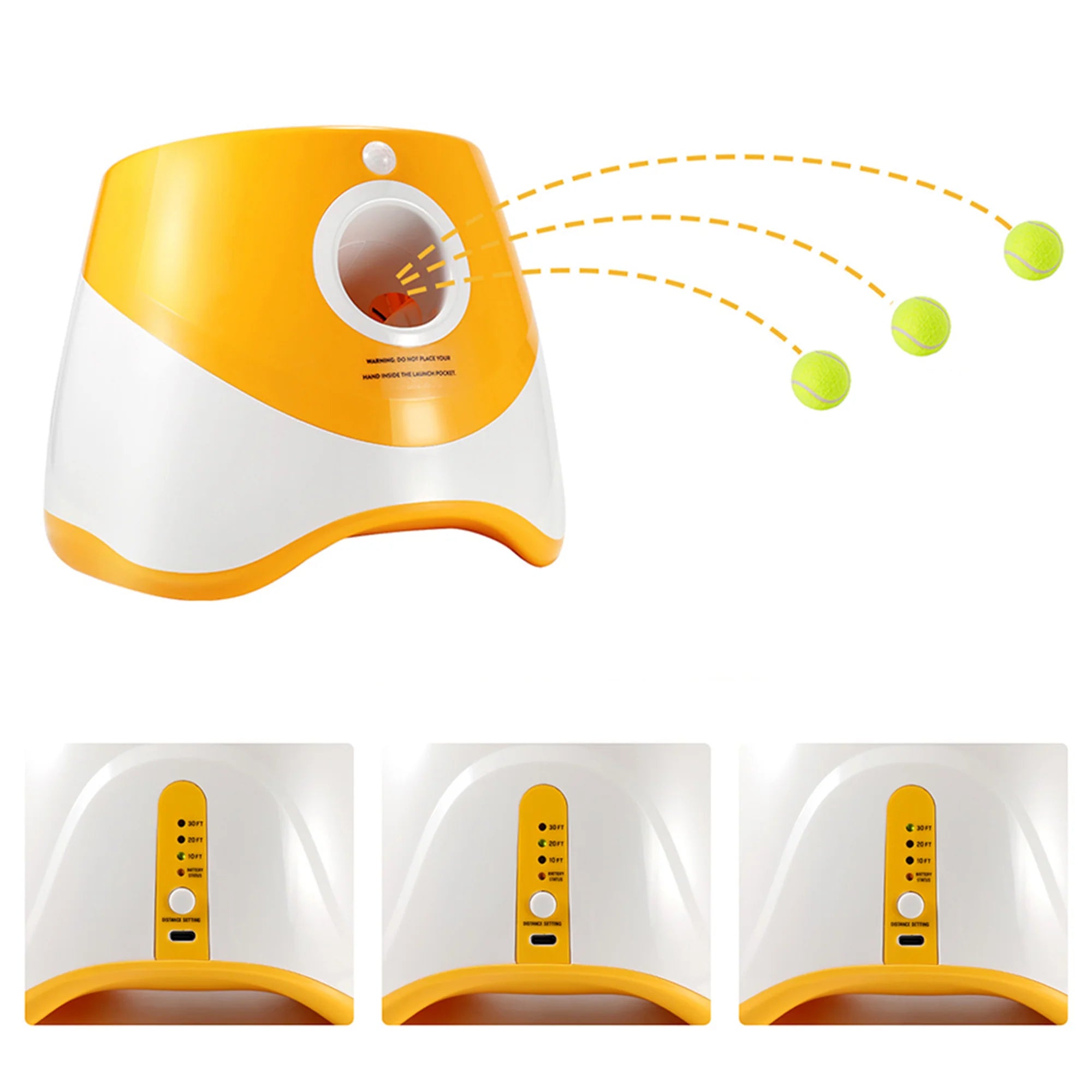 Automatic Dog Ball Launcher – Adjustable Fun for All Dogs