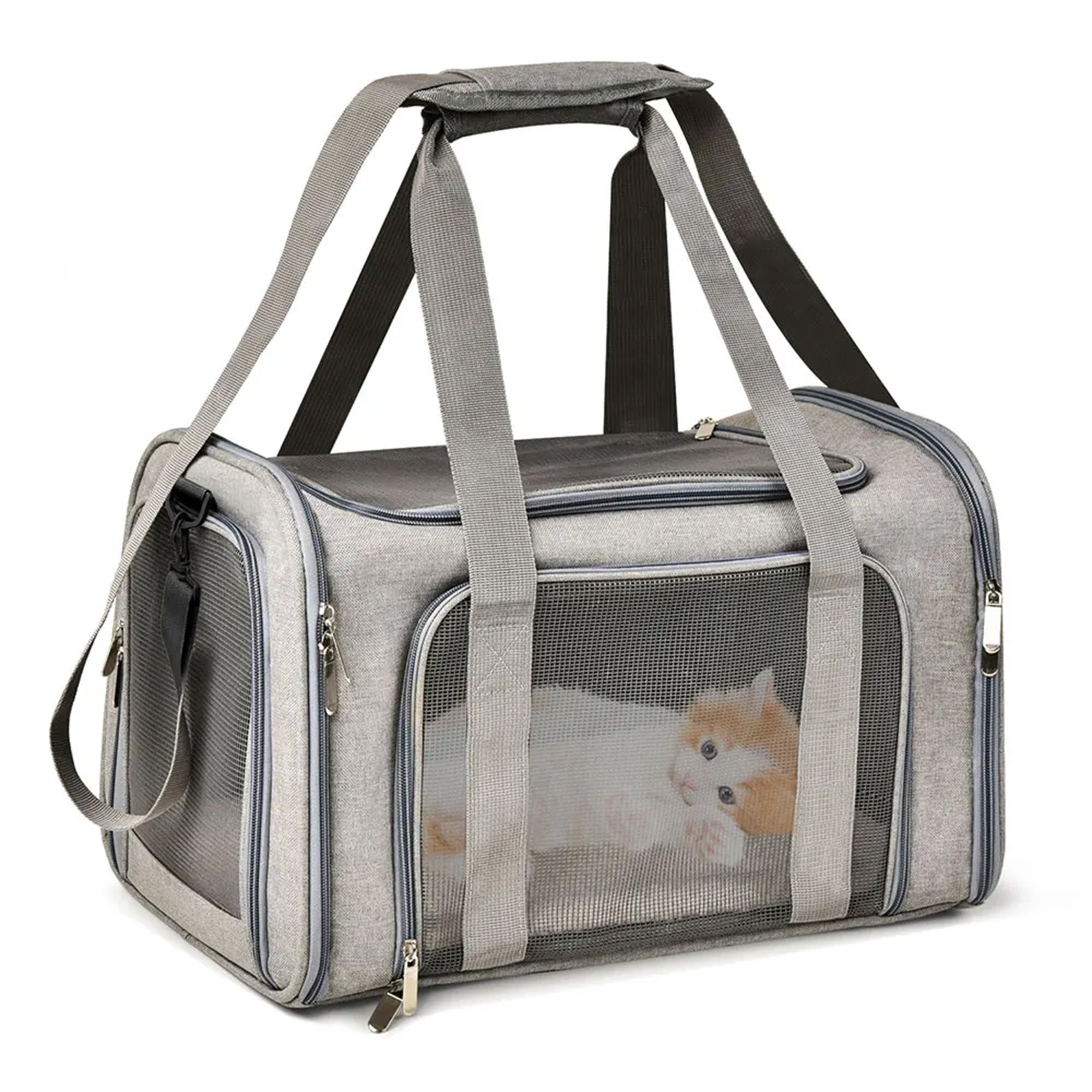 BreathablePetCarrierBag_Comfortable_SecureTravelOption-05-Instructional2
