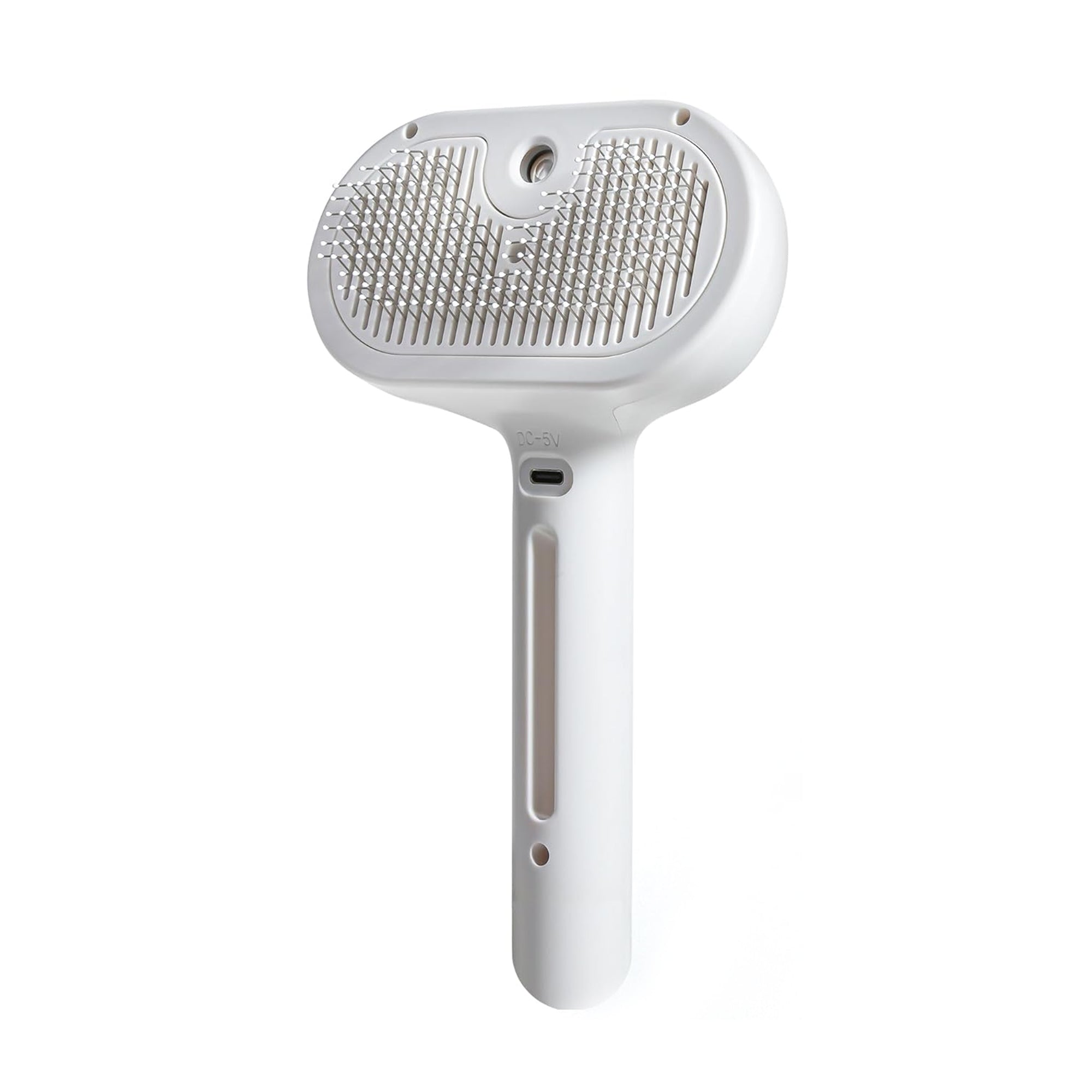 Pet Grooming Brush with Spray – Gentle Shedding Tool, Easy Clean