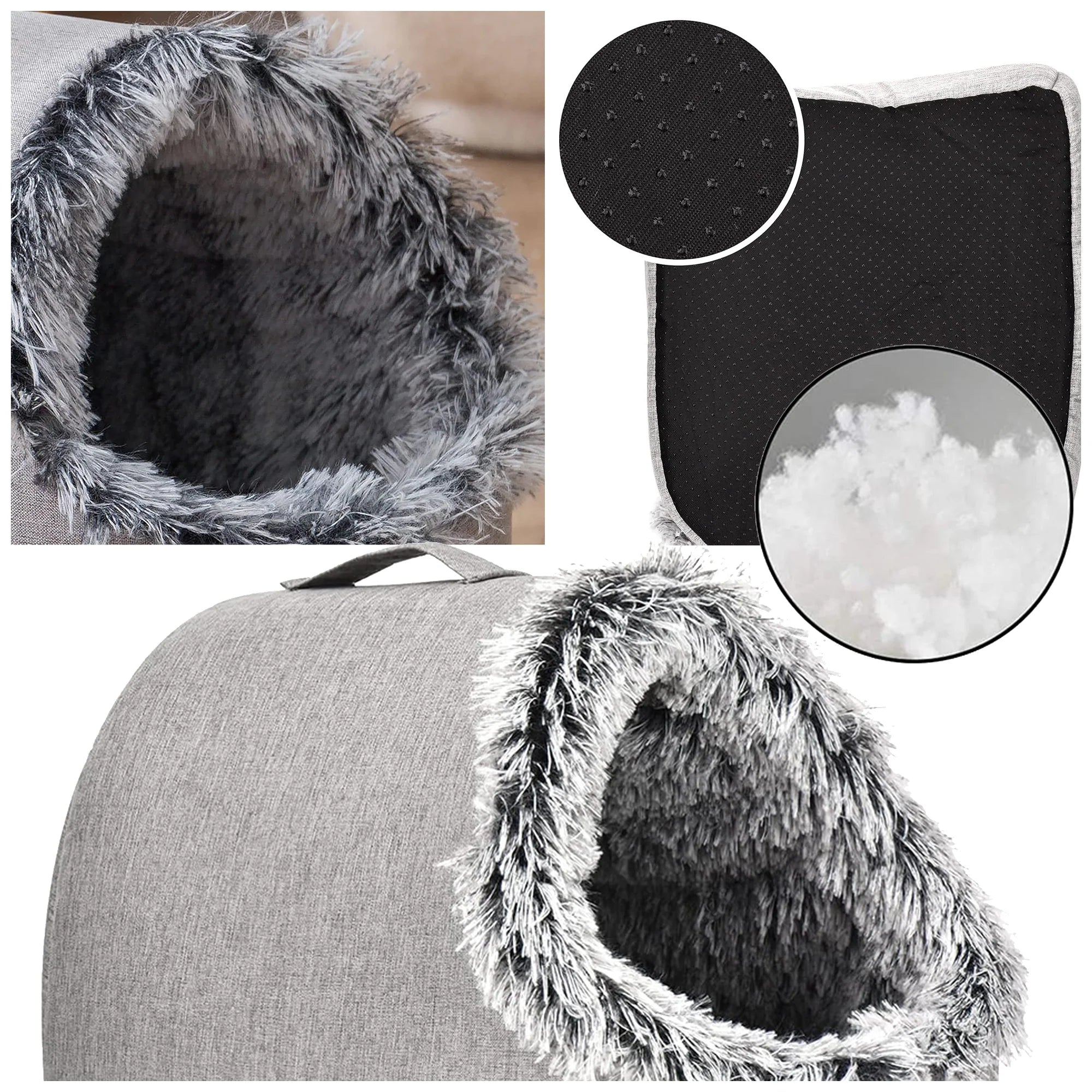 Cozy Portable Cat Sleeping Bag – Warm & Machine Washable Bed