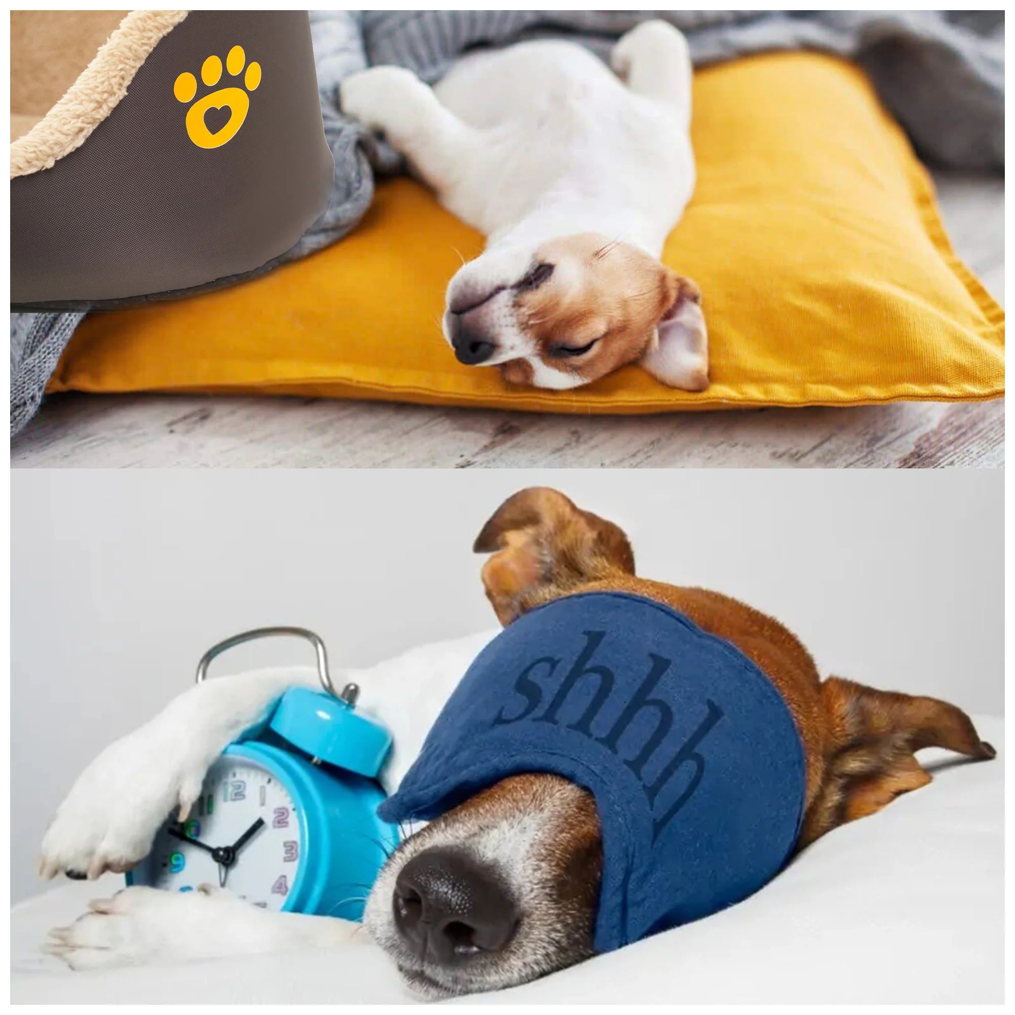Cozy Warm Wool Dog Bed – Breathable Round Design, Hand Washable