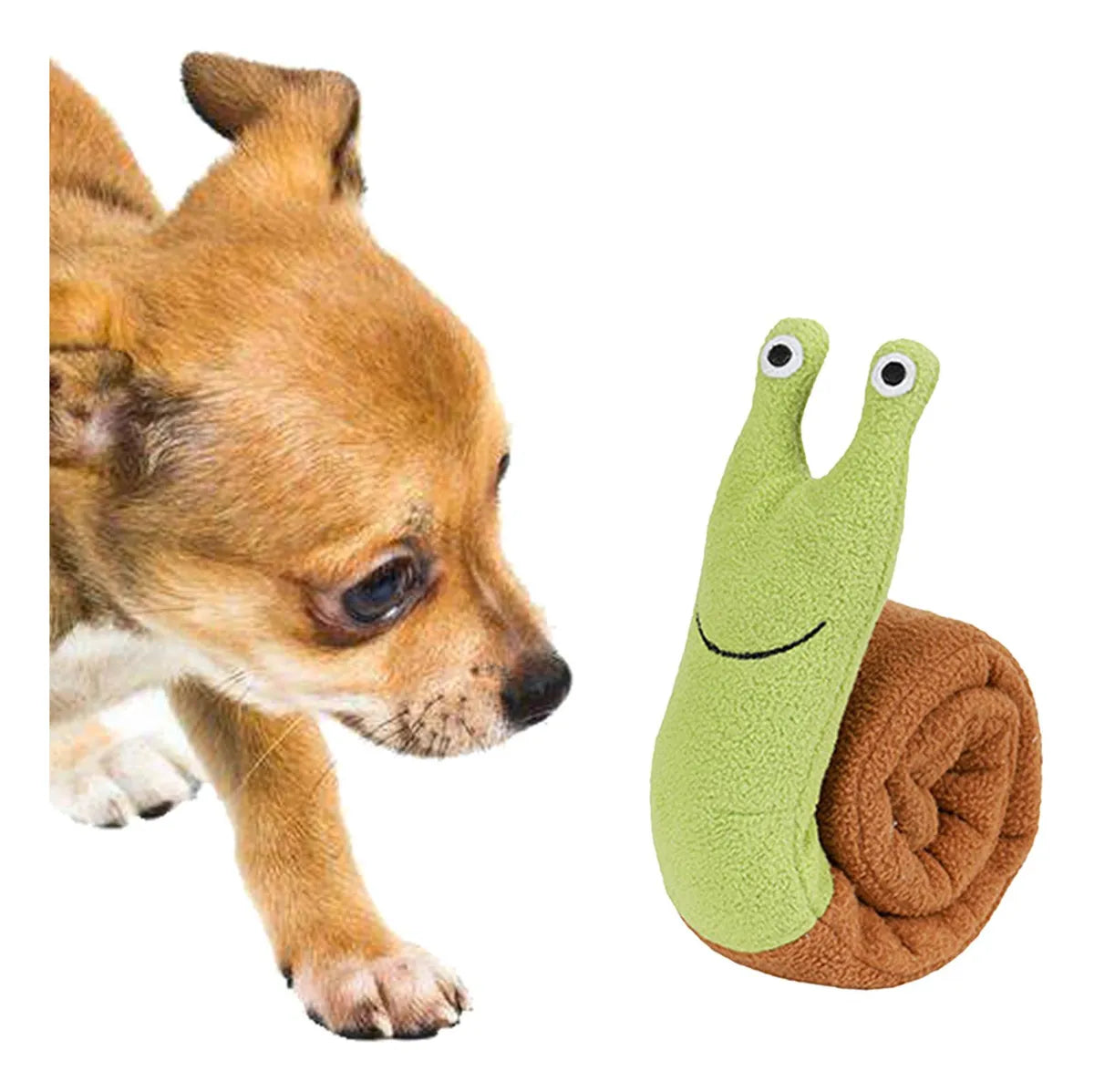 IQ Training Snuffle Dog Toy - Eco-Friendly for Chewing