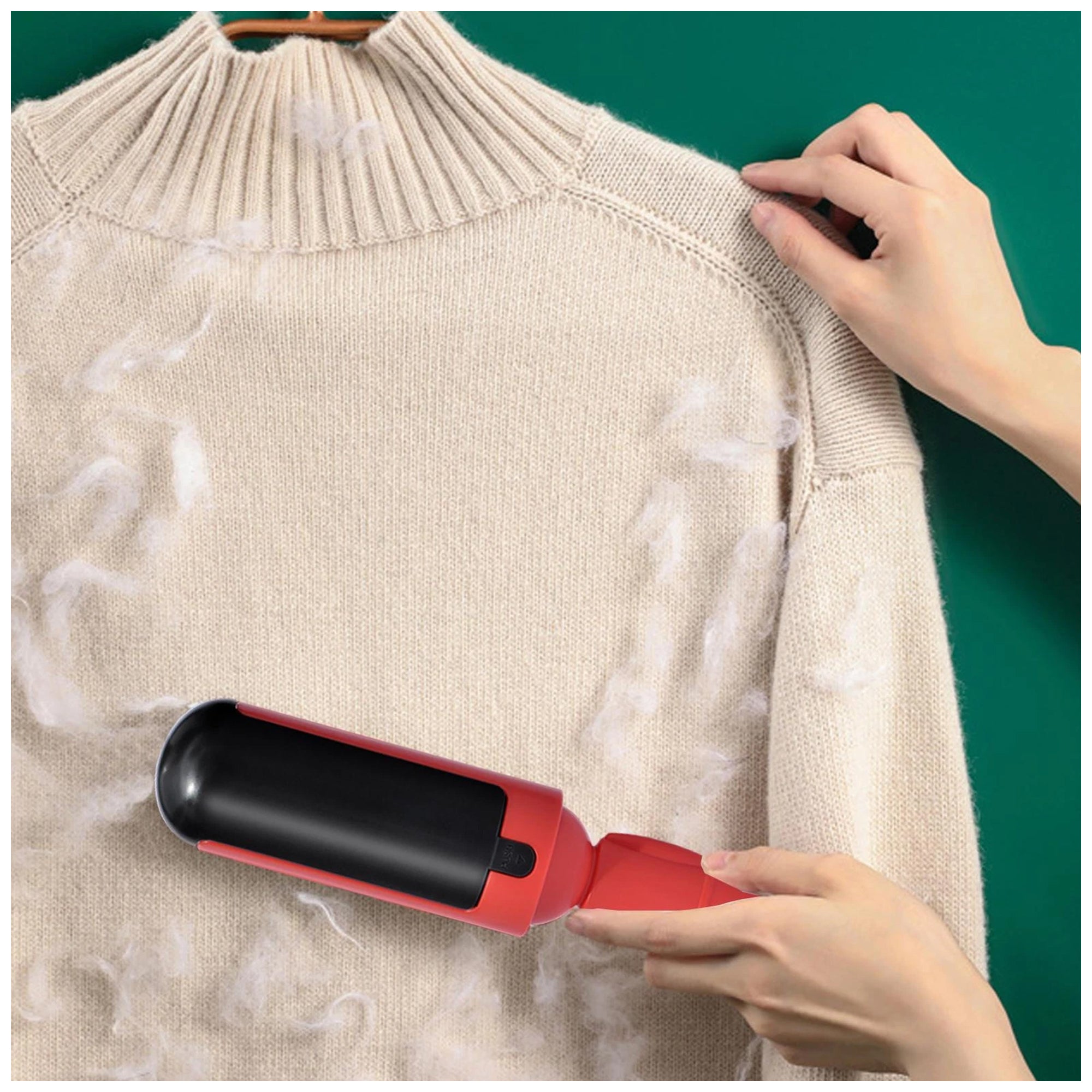 Double-Sided Pet Hair Remover – Easy Clean, Portable Design