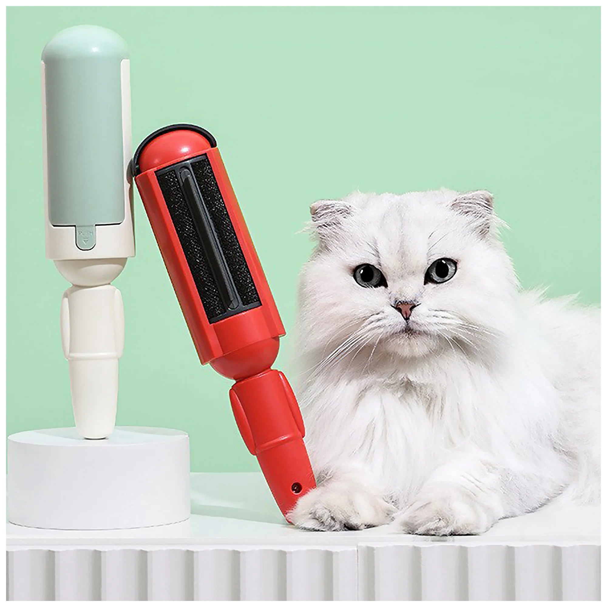 Double-Sided Pet Hair Remover – Easy Clean, Portable Design