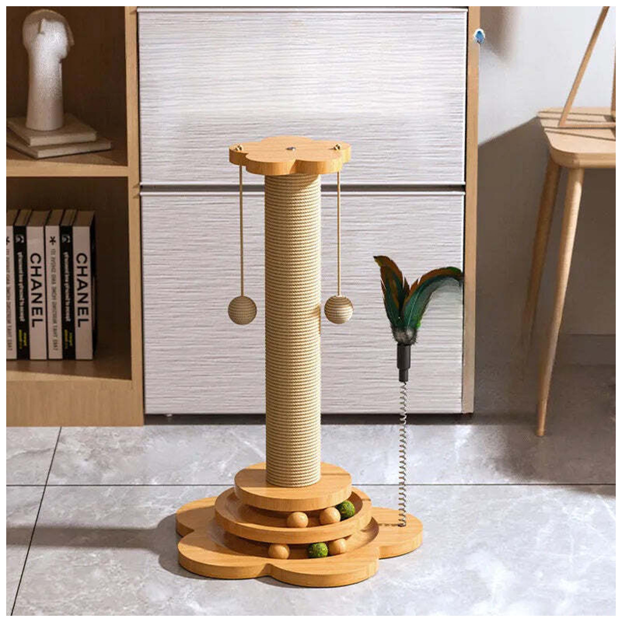 Durable Scratching Post for Cats – Protects Furniture, Stylish Design