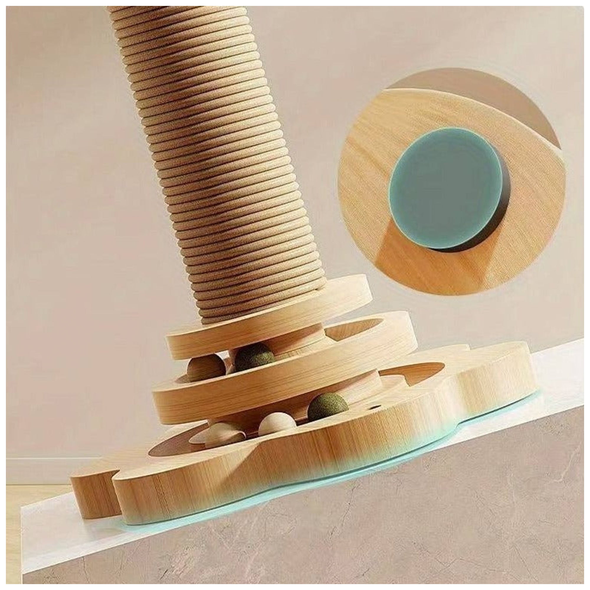 Durable Scratching Post for Cats – Protects Furniture, Stylish Design