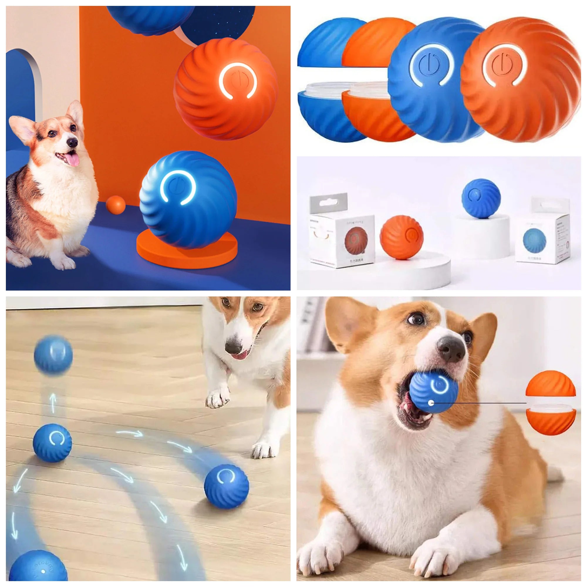 Durable Dog Chew Ball – Safe, Non-Toxic, Teething Aid