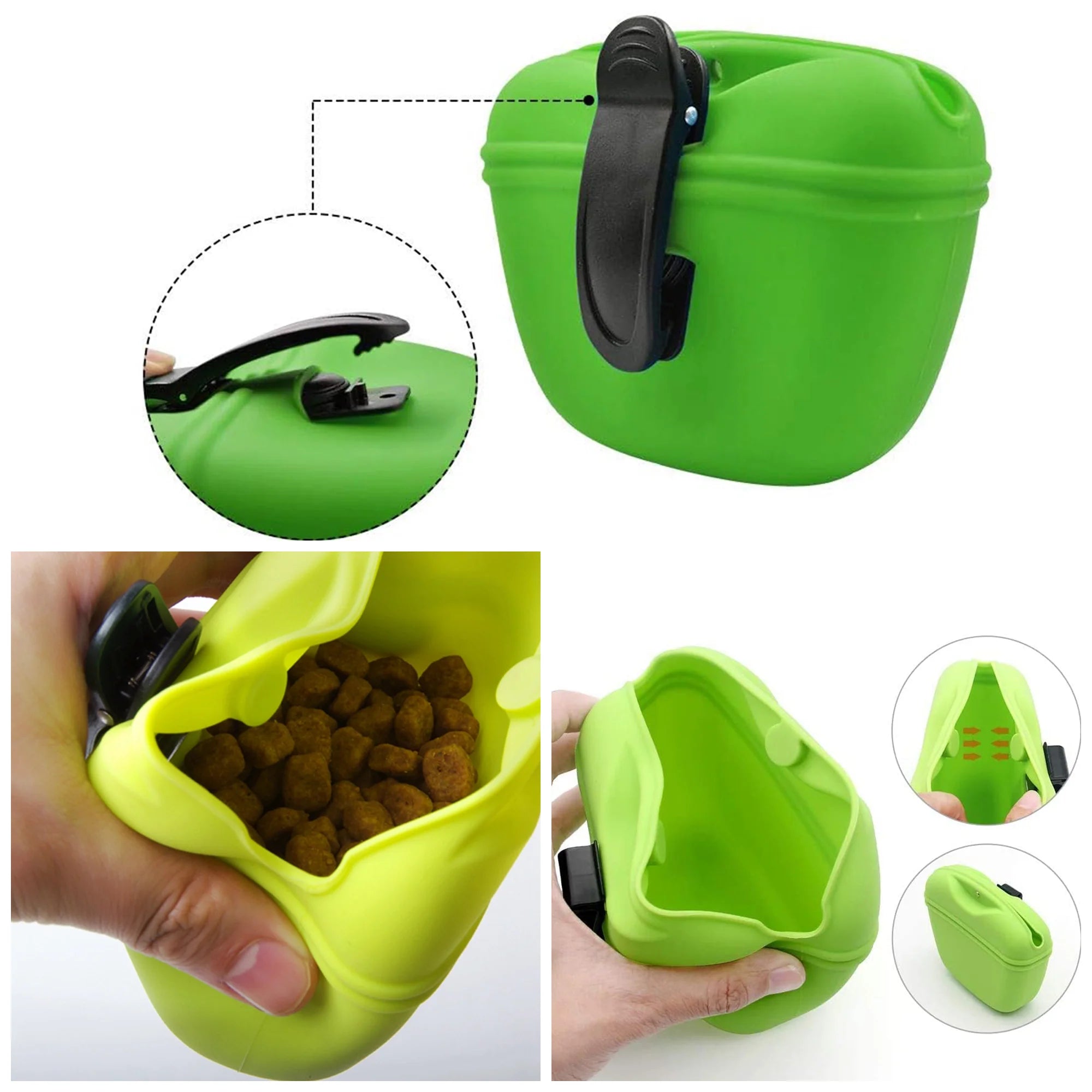 Durable Dog Treat Bag – Hands-Free, Easy Access for Training