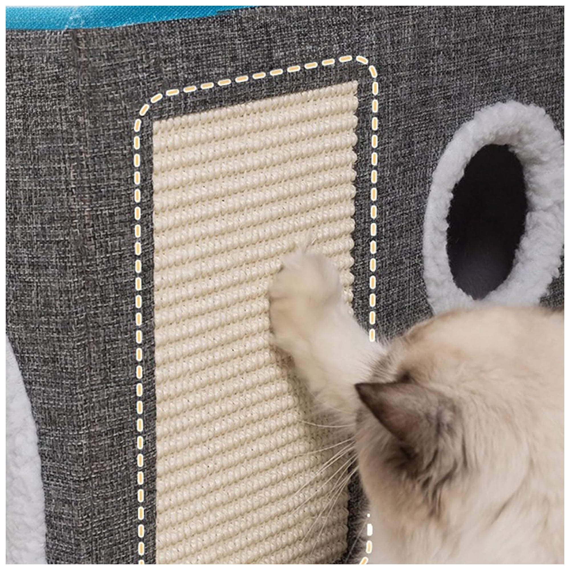 Foldable Cat House – Portable & Easy Setup for Travel