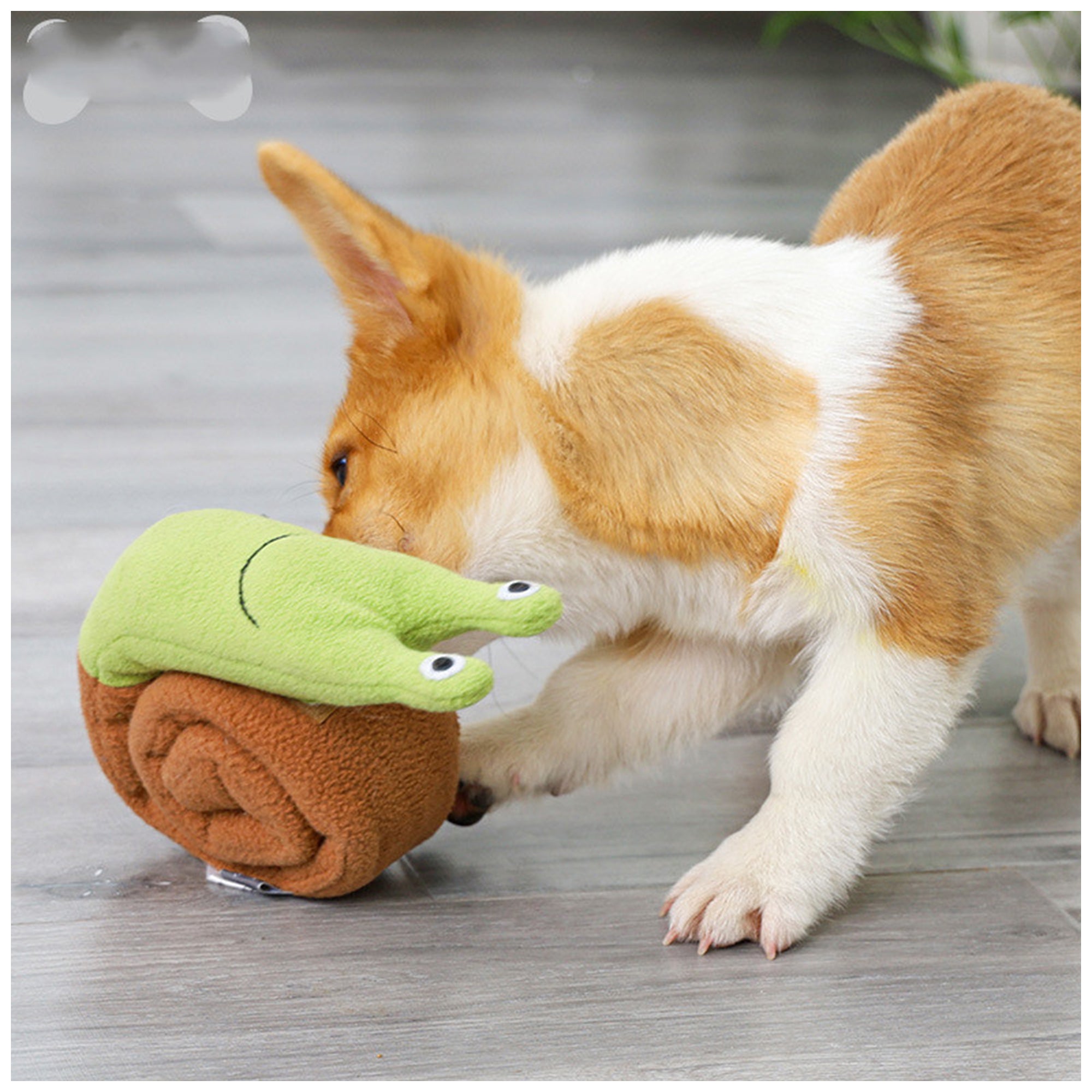 IQ Training Snuffle Dog Toy - Eco-Friendly for Chewing