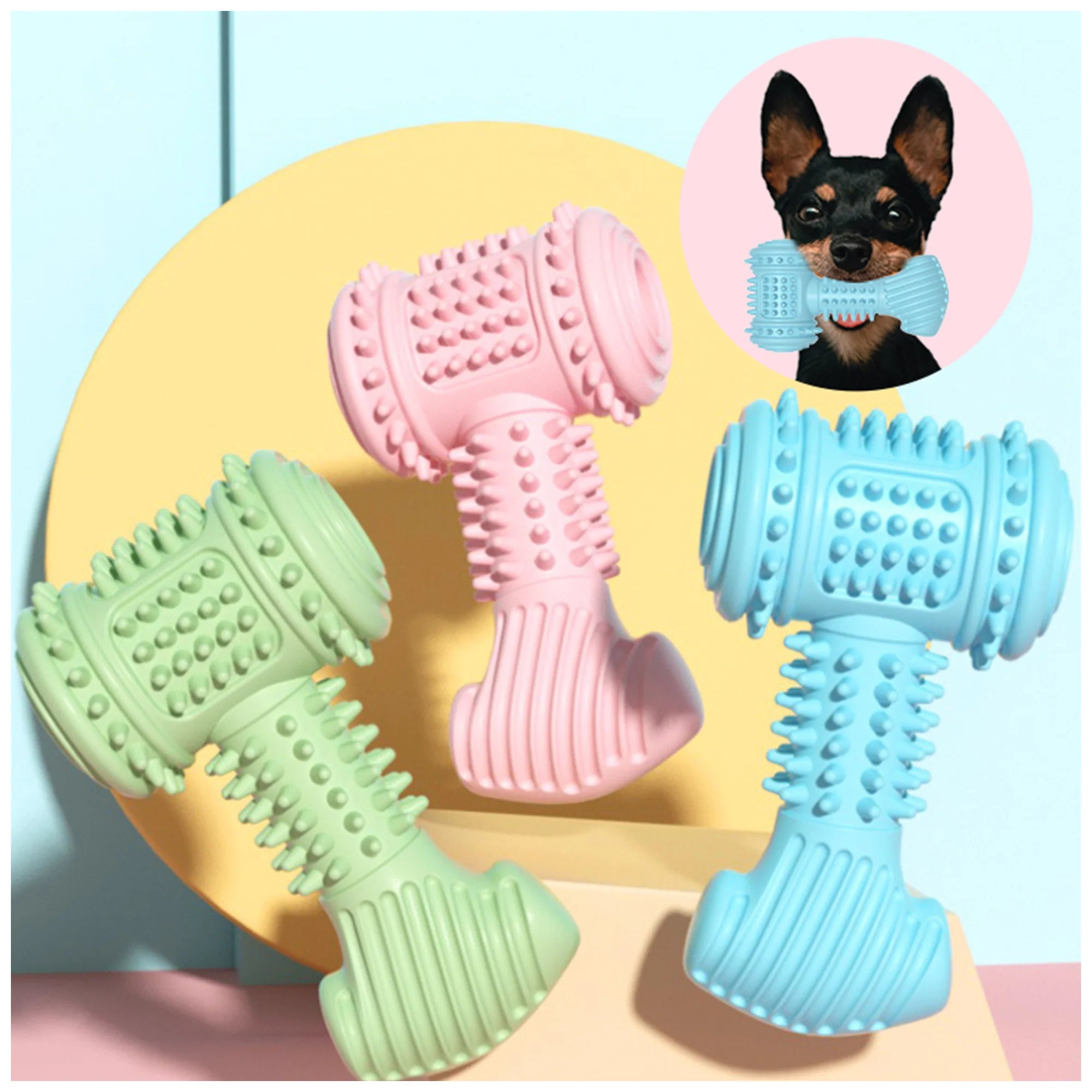 Aggressive Dental Chew Toy – Extreme Chewers, TPR Material