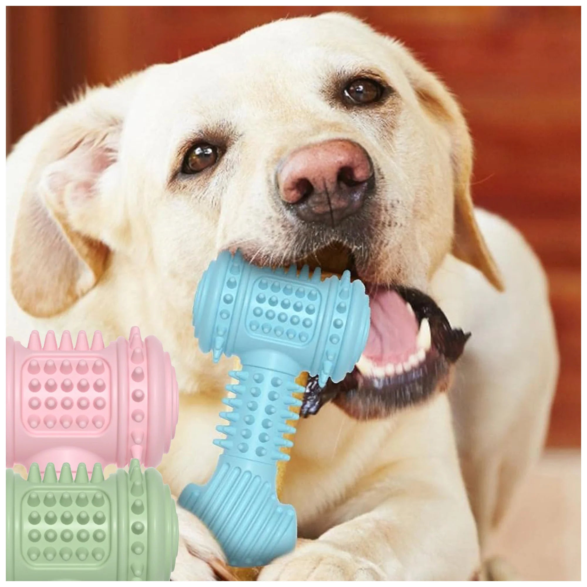 Chewing Material Indestructible Dental Chew Toy for Aggressive Chewers