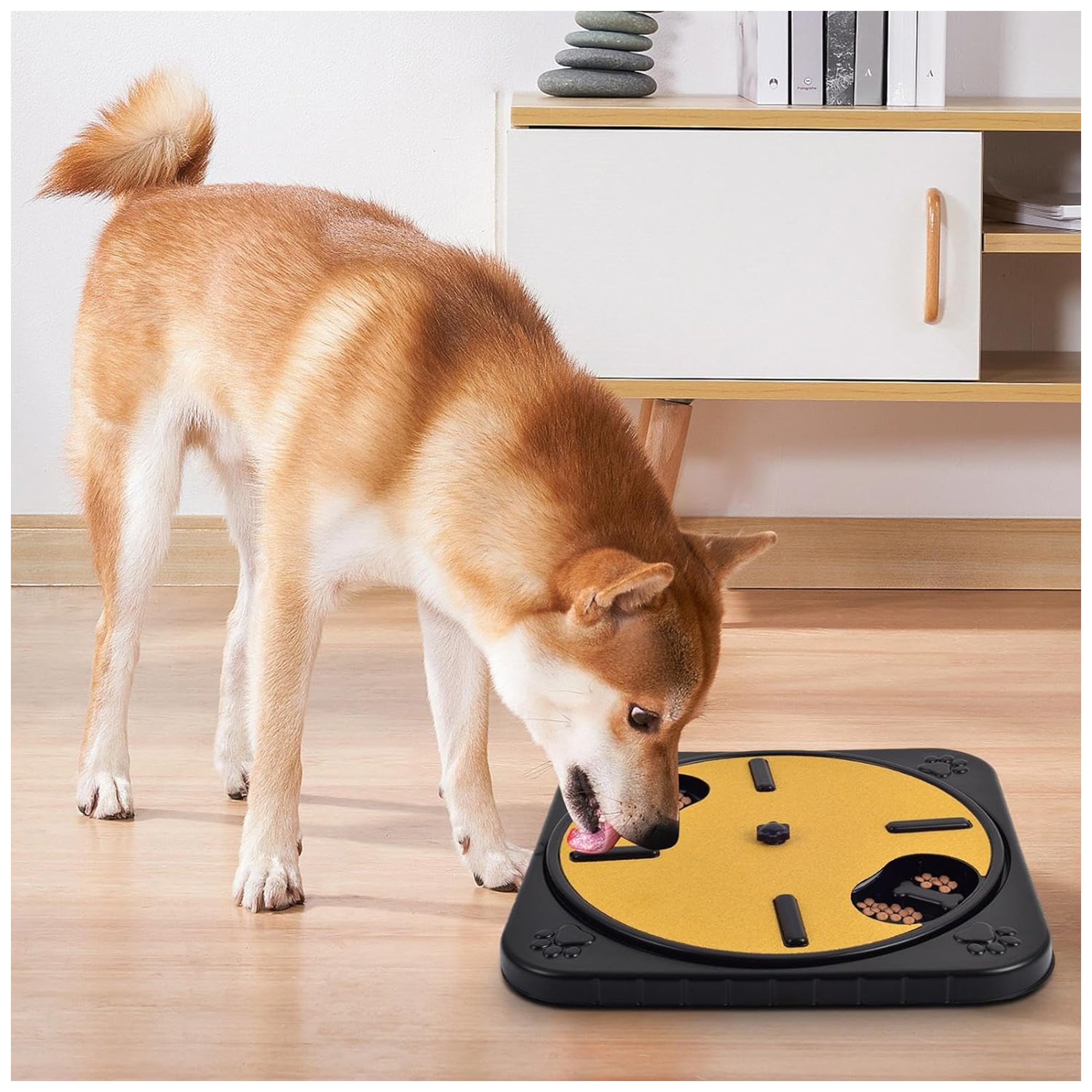 Interactive Dog Nail Scratchboard – Fun Treats & Grooming Toy