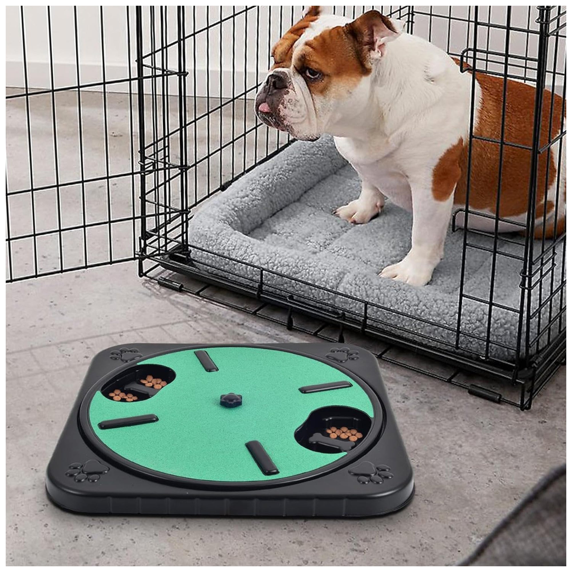 Interactive Dog Nail Scratchboard – Fun Treats & Grooming Toy