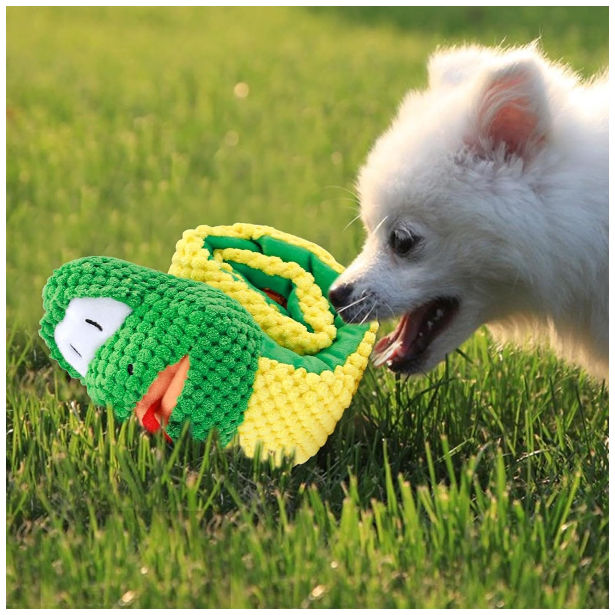 Interactive Snuffle Dog Toy – Plush Puzzle for Stress Relief