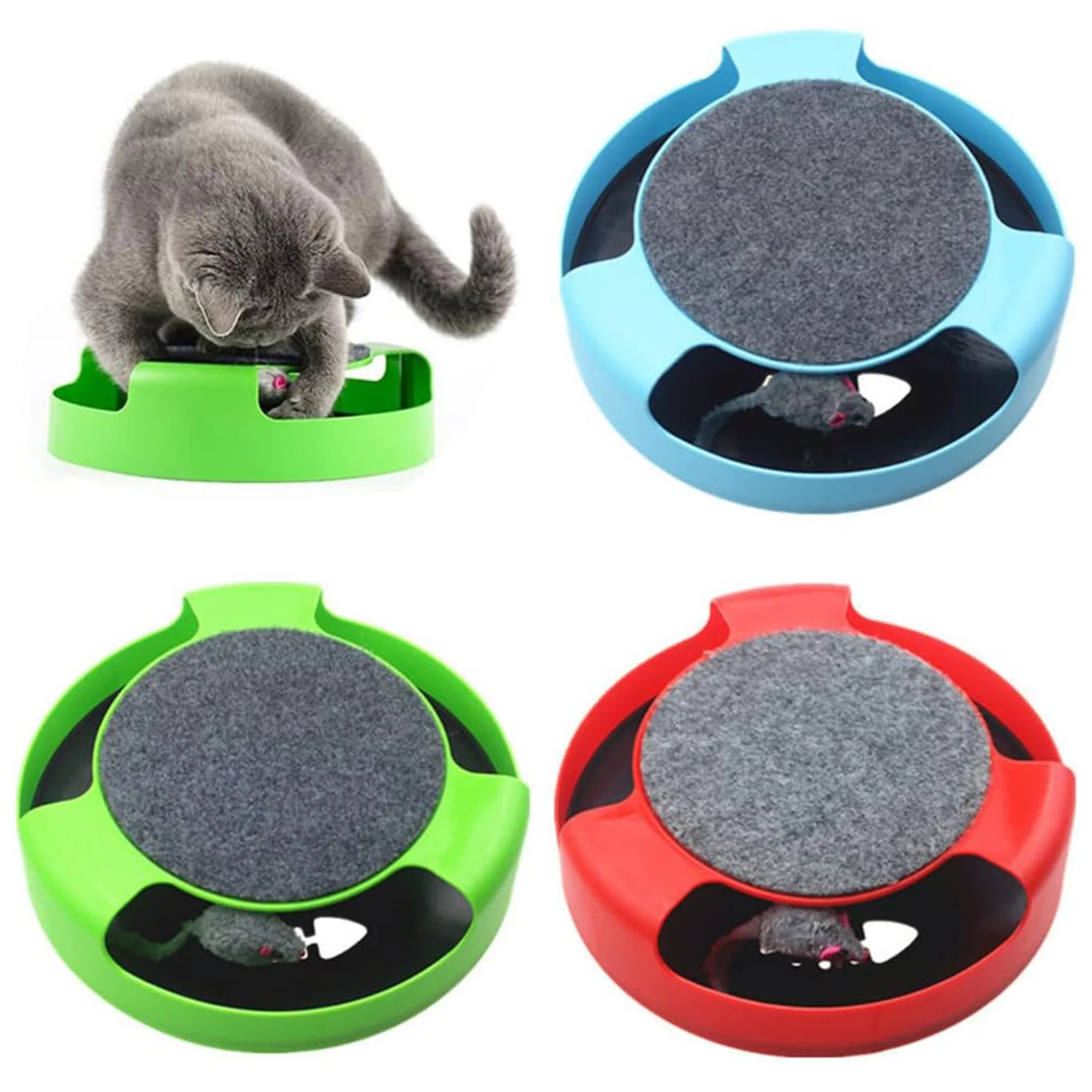 Interactive 360° Cat Toy – Scratchpad for Healthy Habits