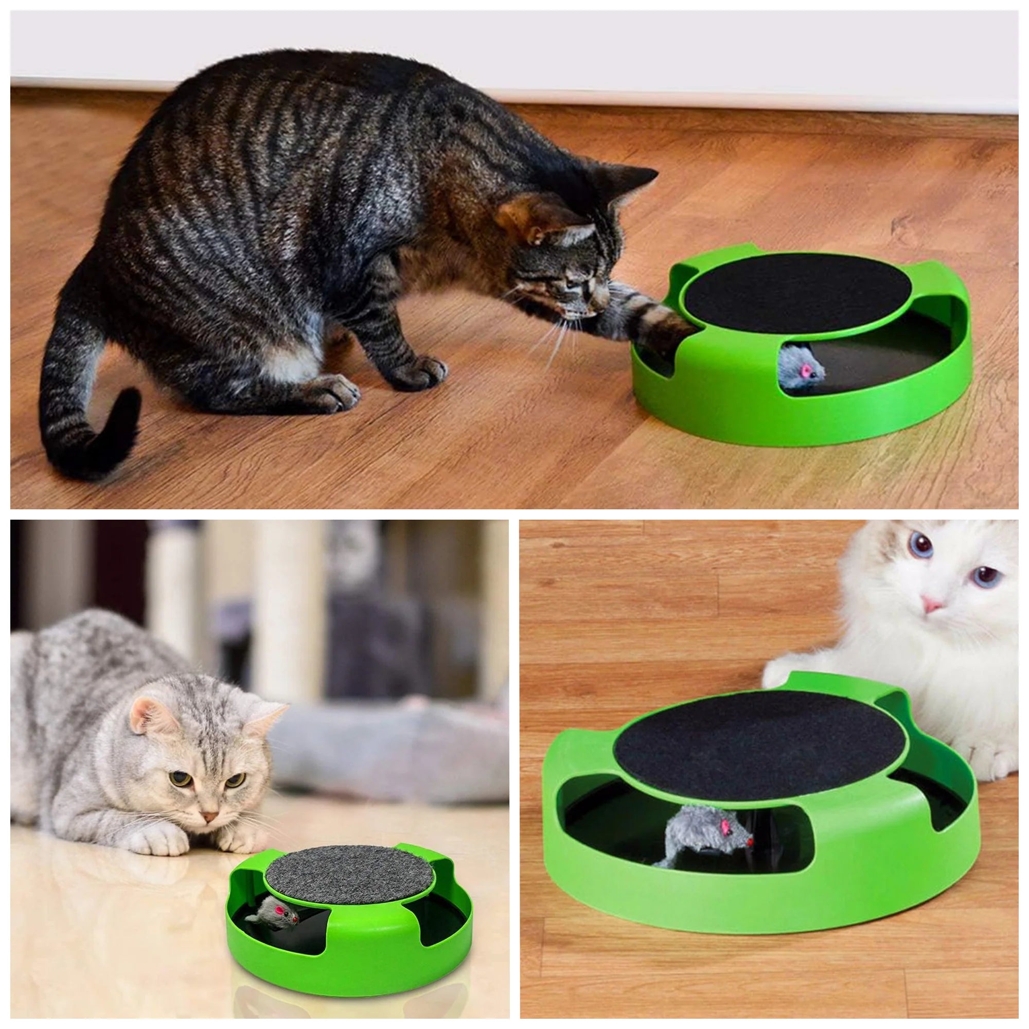 Interactive 360° Cat Toy – Scratchpad for Healthy Habits
