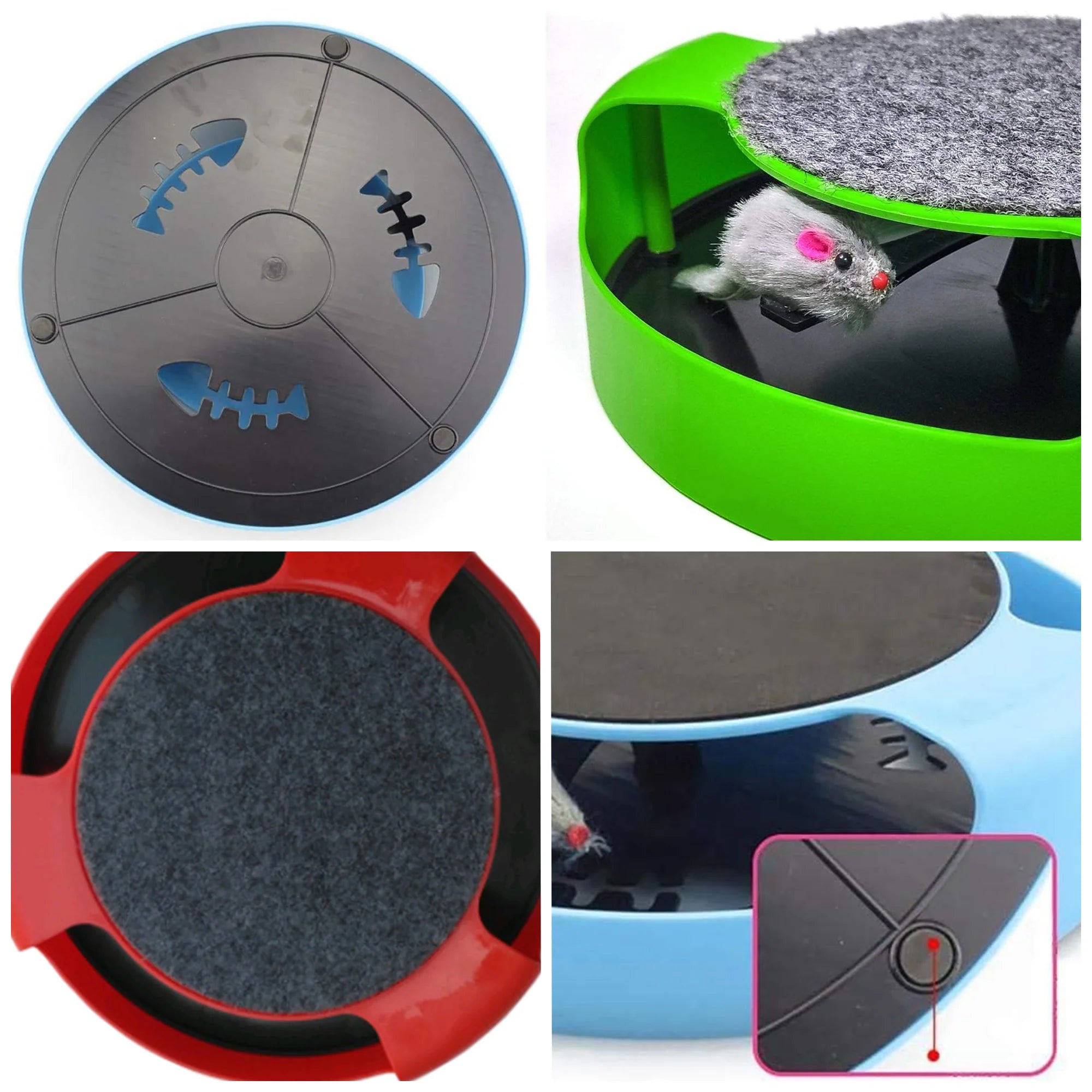 Interactive 360° Cat Toy – Scratchpad for Healthy Habits