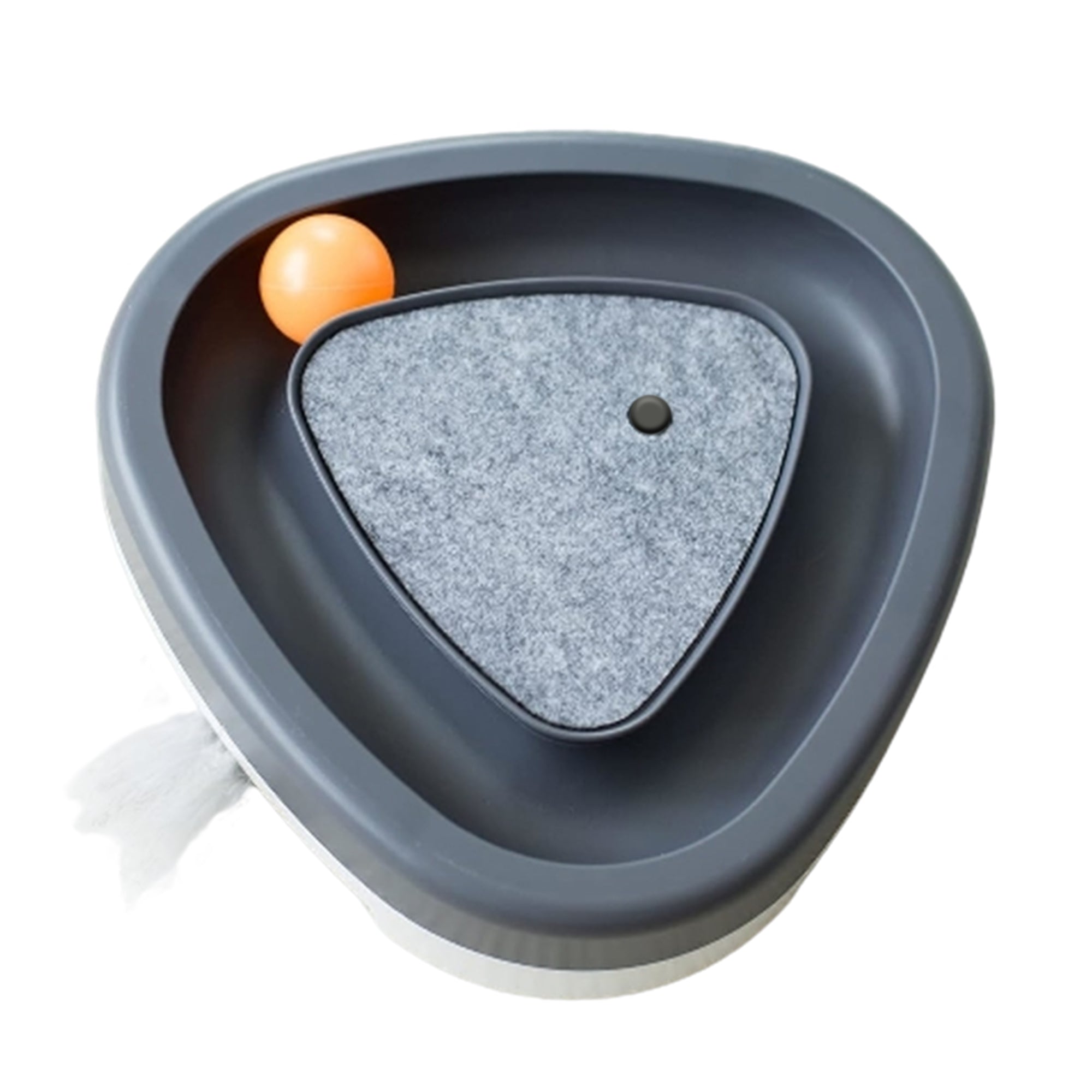 Interactive Electric Cat Toy – Self-Play Scratcher with Feathers