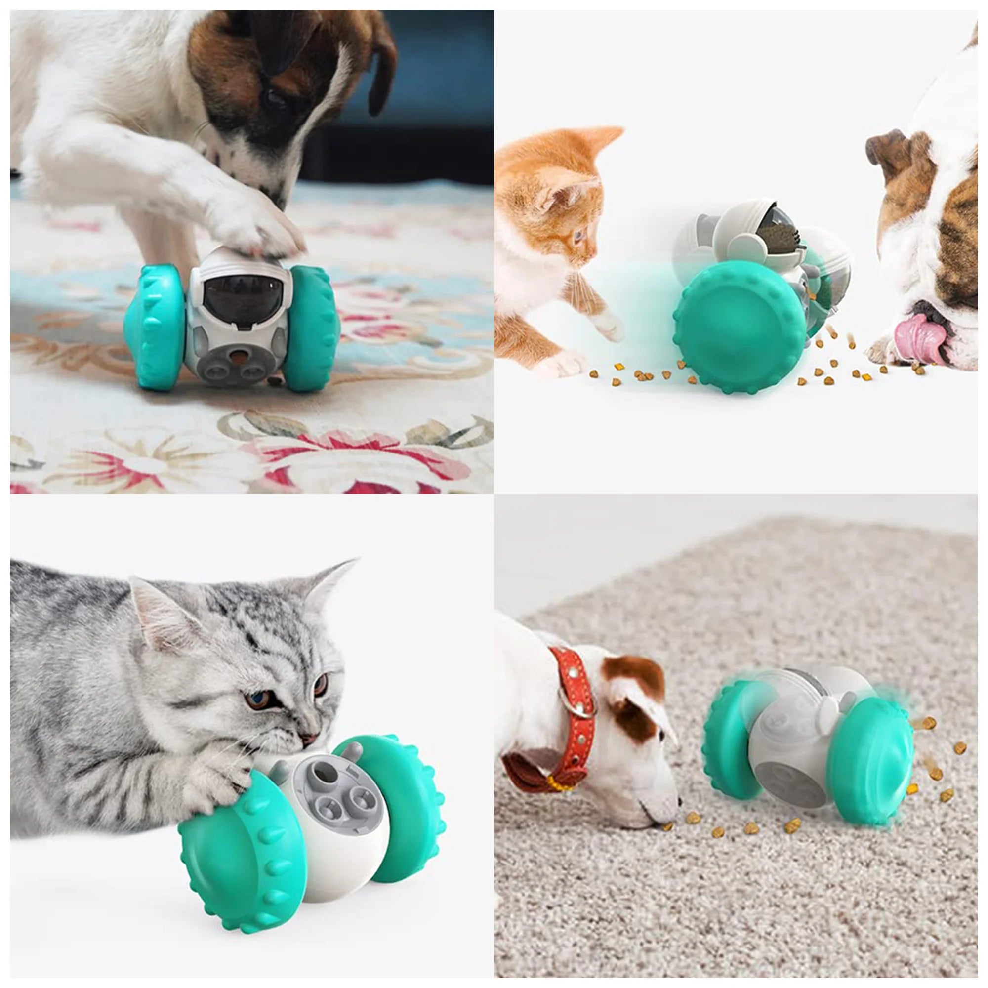 Interactive Slow Feeder Toy – Safe Foraging for Dogs & Cats