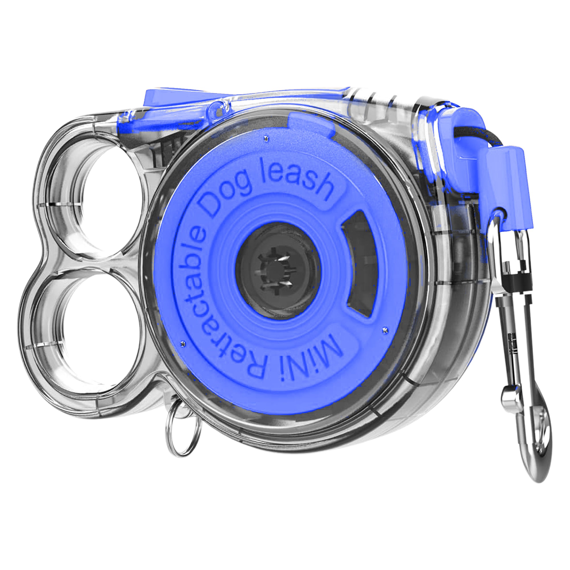 Lightweight 10ft Mini Retractable Pet Leash – Rainbow Design