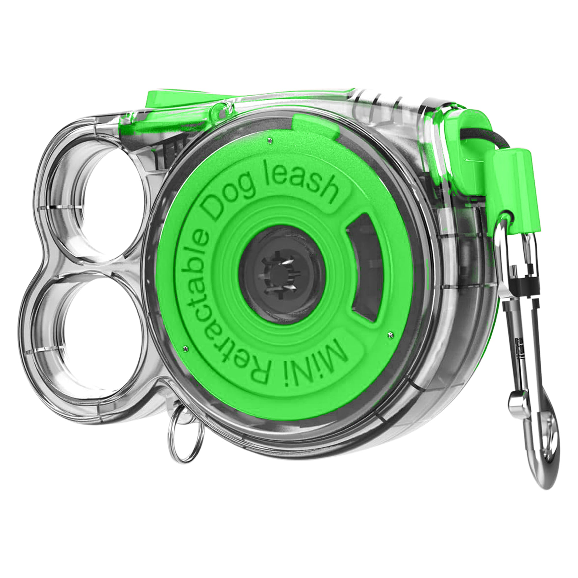 Lightweight 10ft Mini Retractable Pet Leash – Rainbow Design