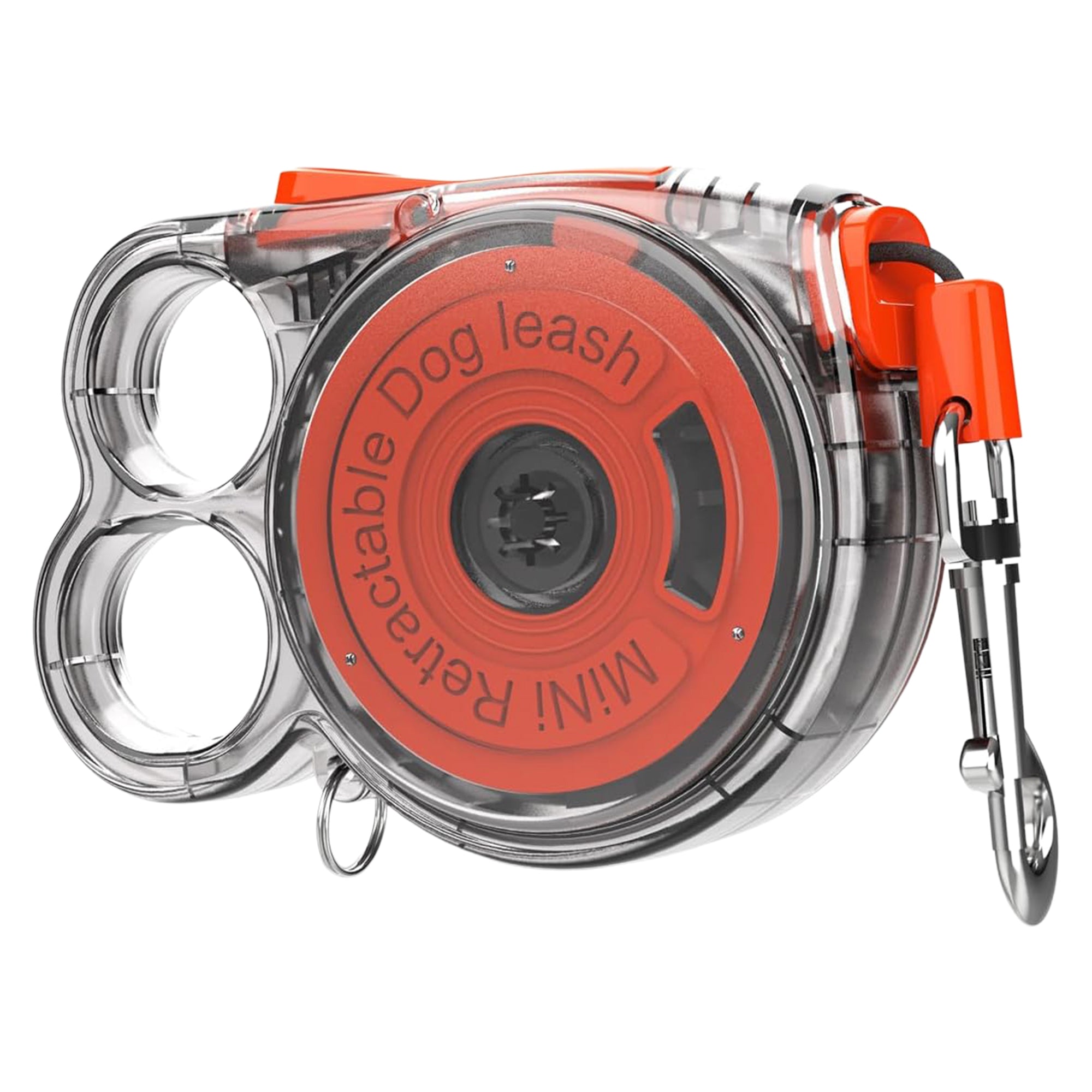 Lightweight 10ft Mini Retractable Pet Leash – Rainbow Design