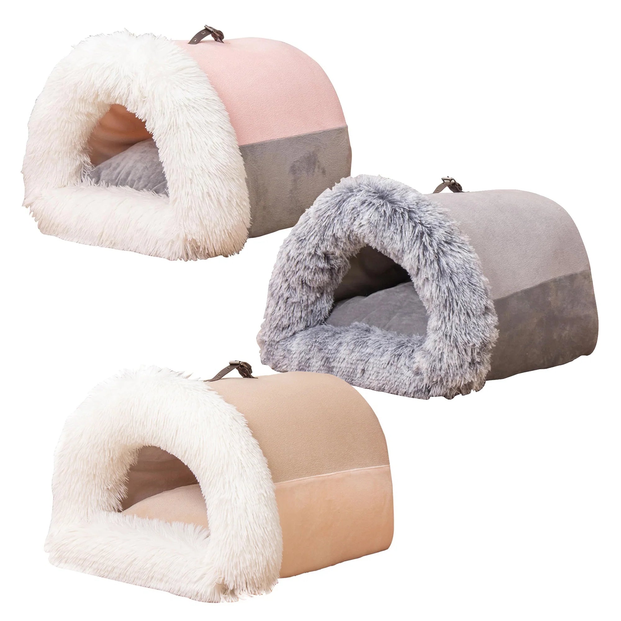 Multi-Functional Pet Bed – Soft Plush Design
