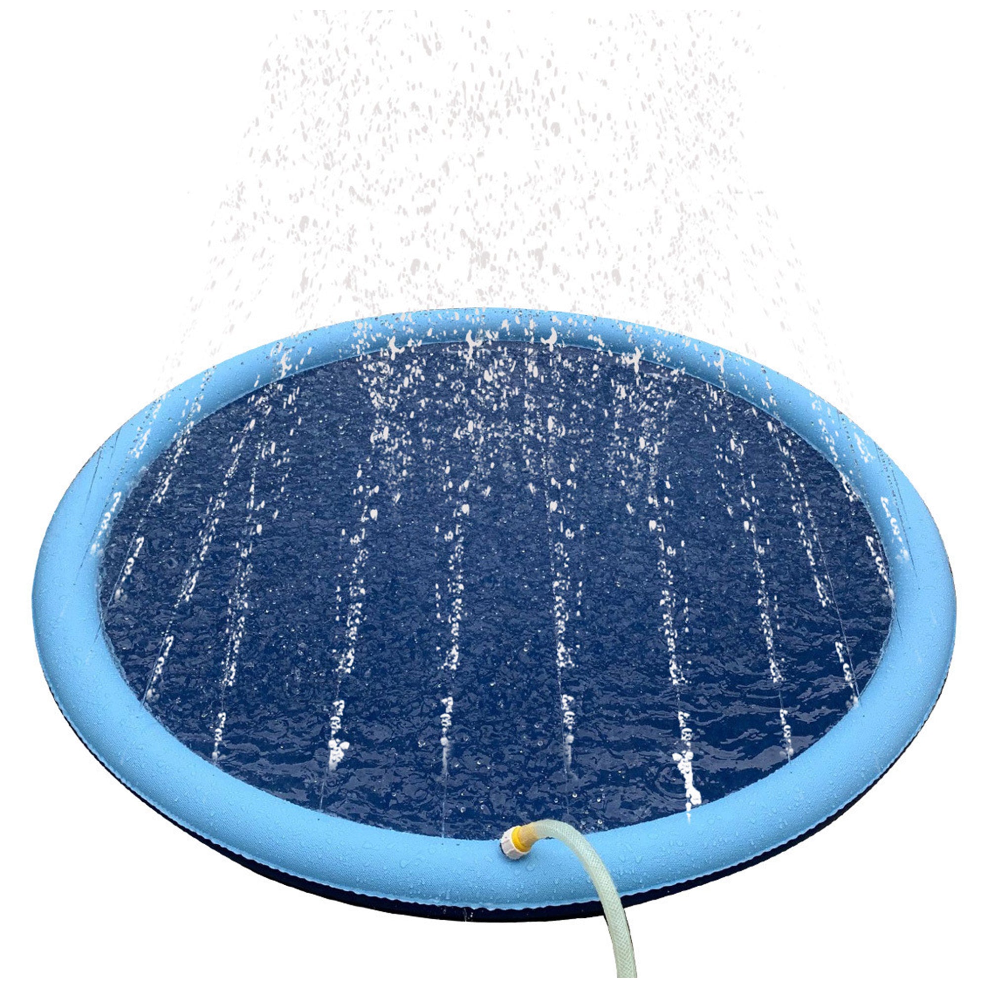 Non-Slip Kids & Dogs Splash Pad – Inflatable Outdoor Water Fun