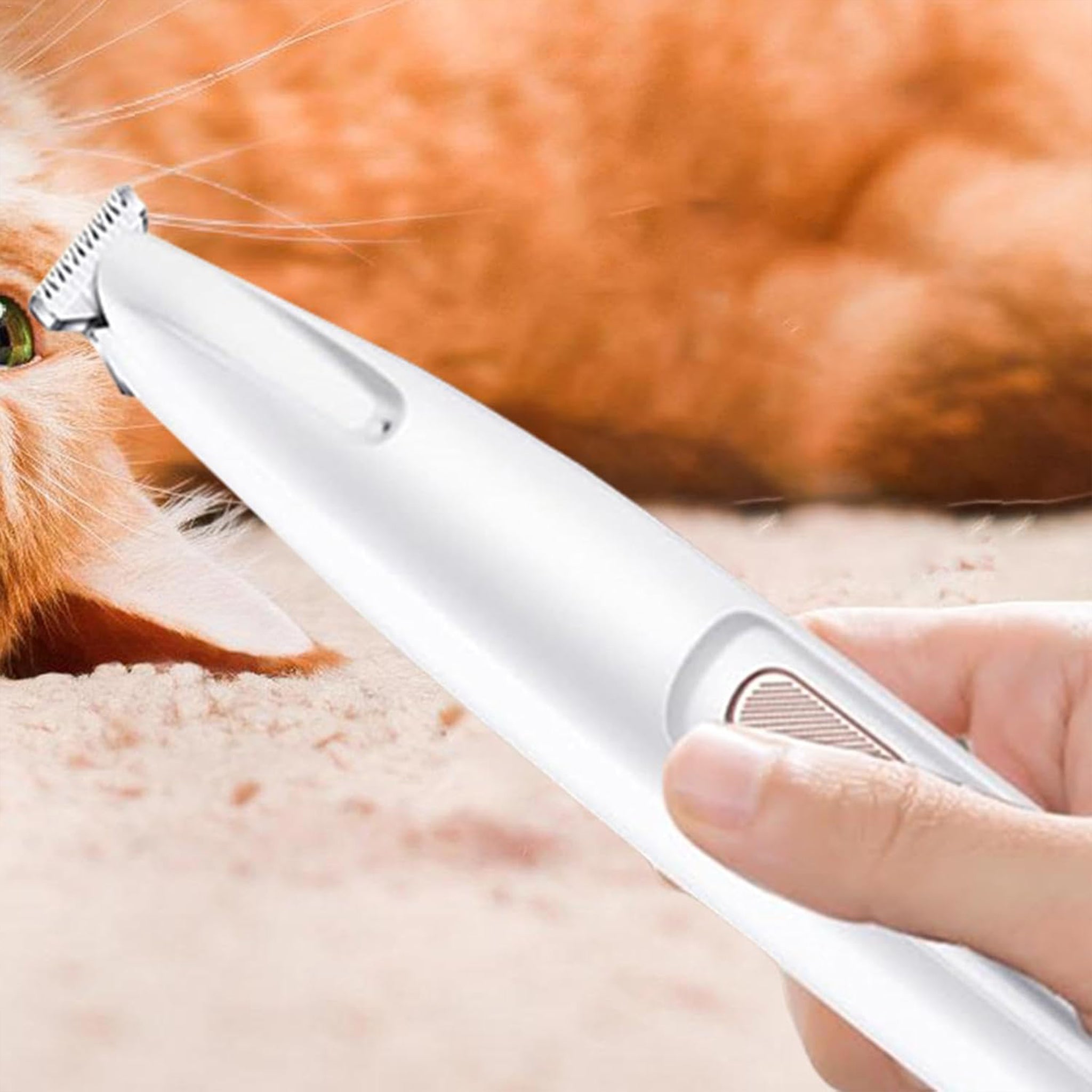 Rechargeable LED Pet Grooming Trimmer – Quiet, Safe & Precise
