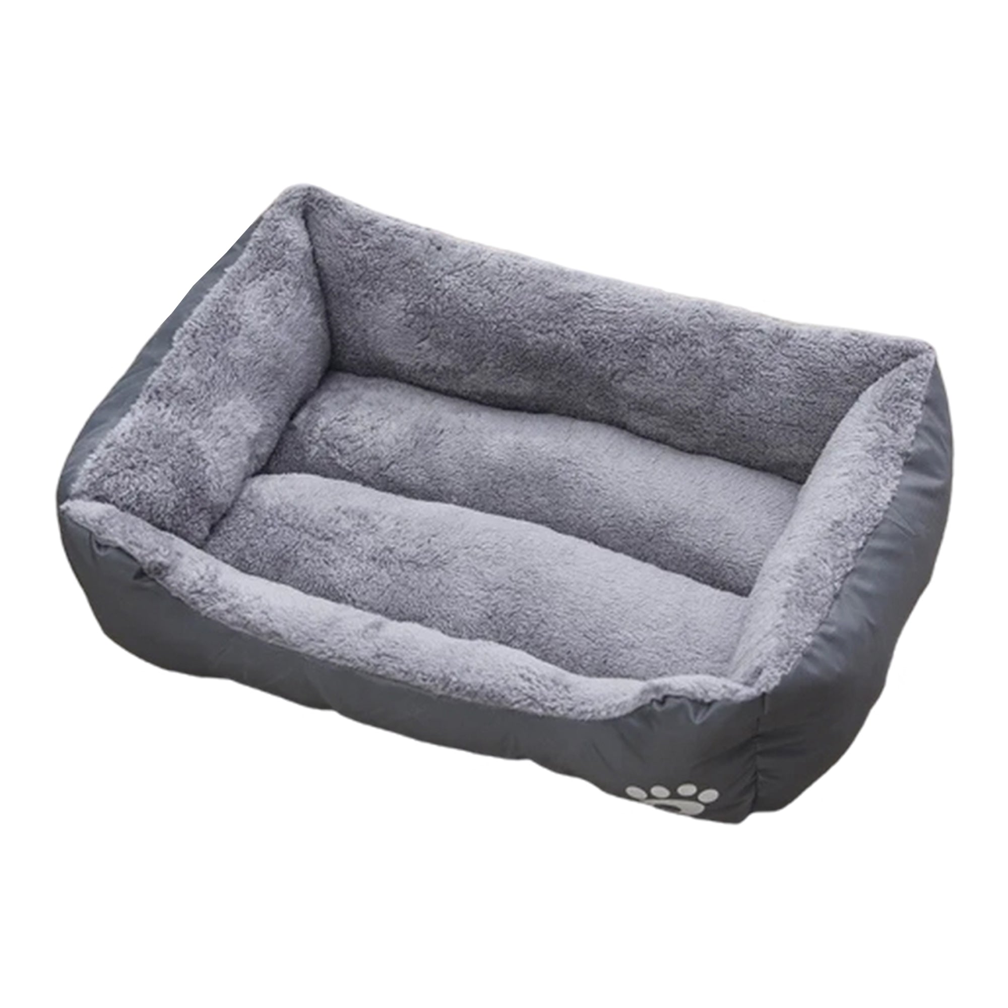Plush Cotton Pet Bed – Soft, Machine Washable & Non-Slip