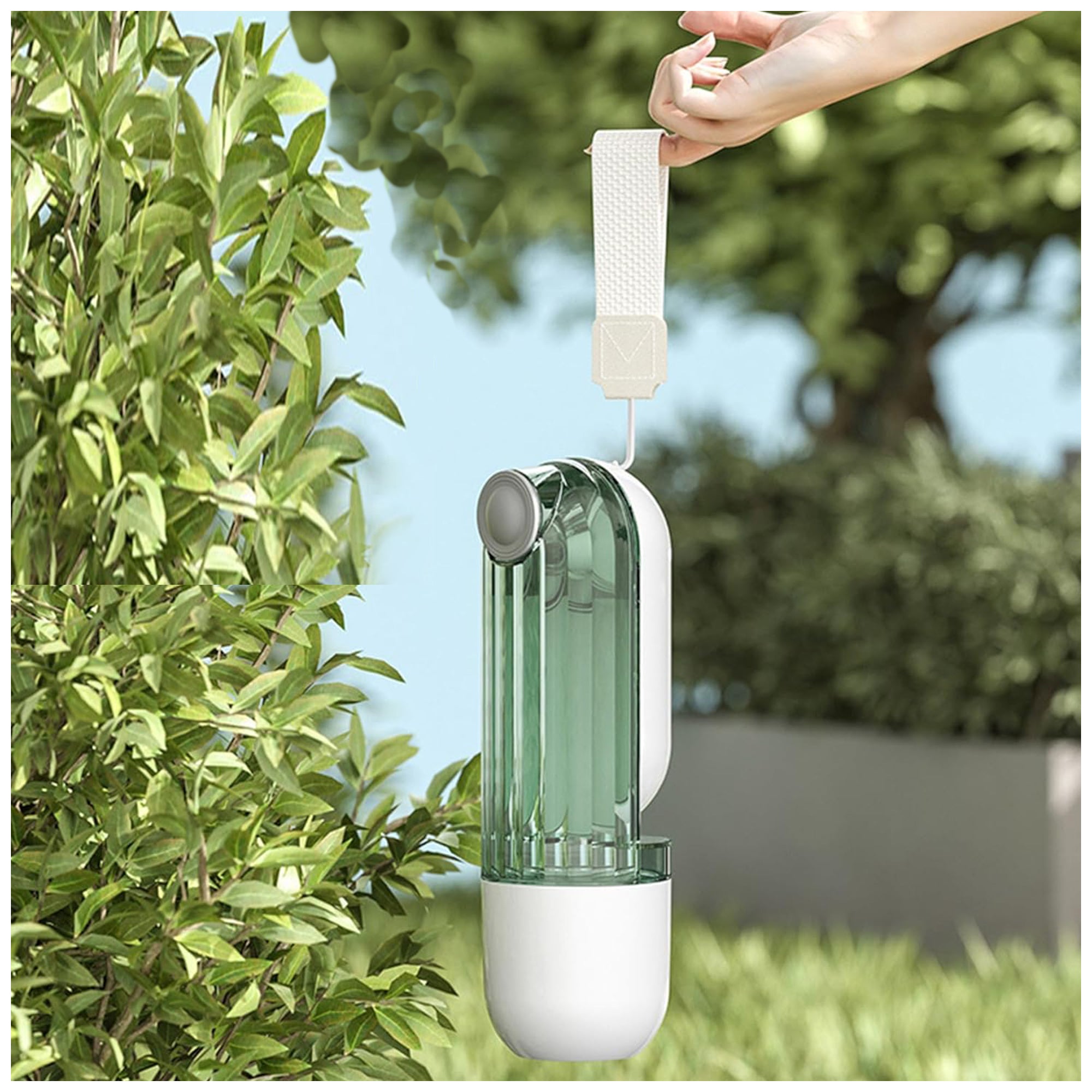 Portable 2-in-1 Pet Water Bottle – Easy One-Handed Feeding