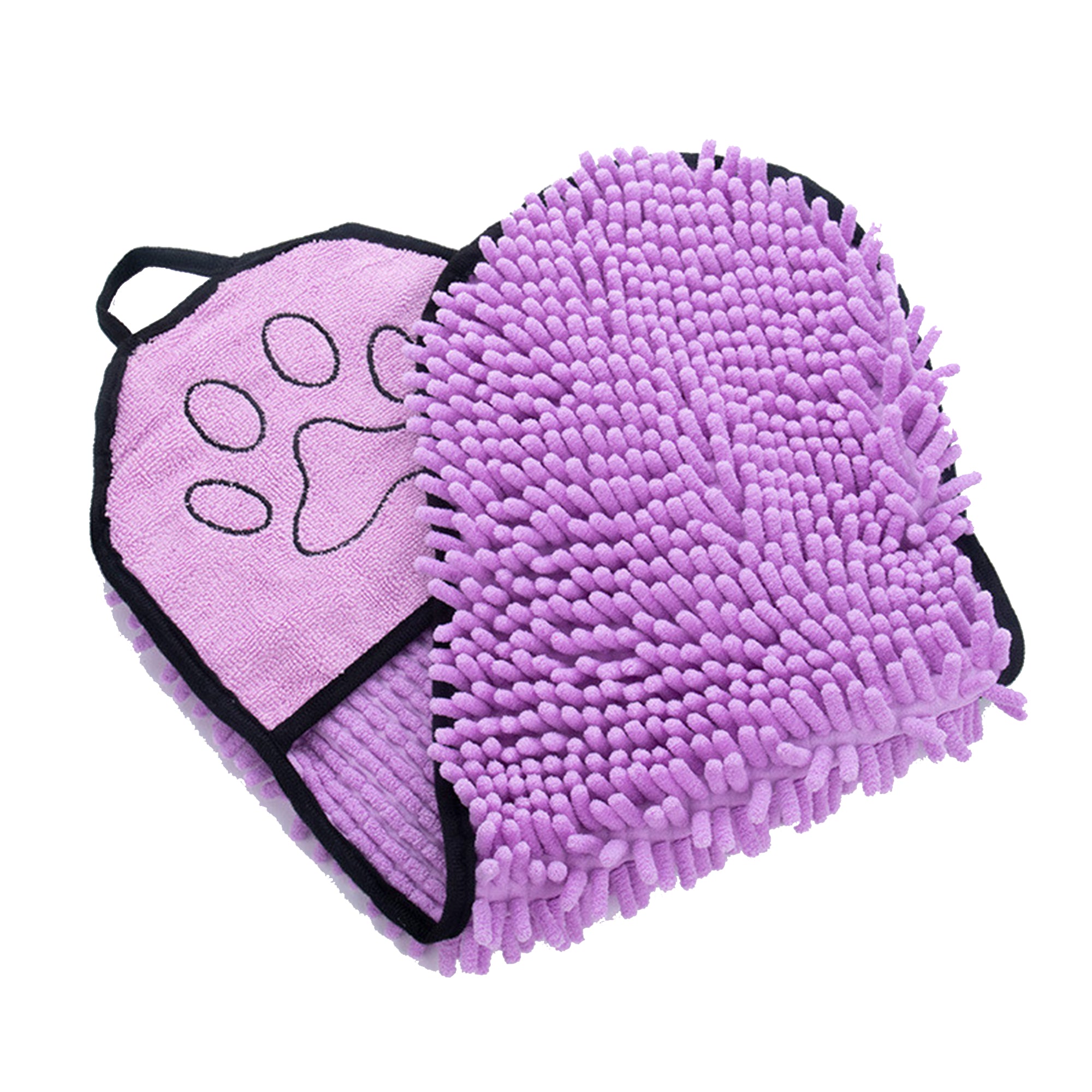 Quick-Dry Pet Towel for Easy Bath Drying – Space-Saving Chenille