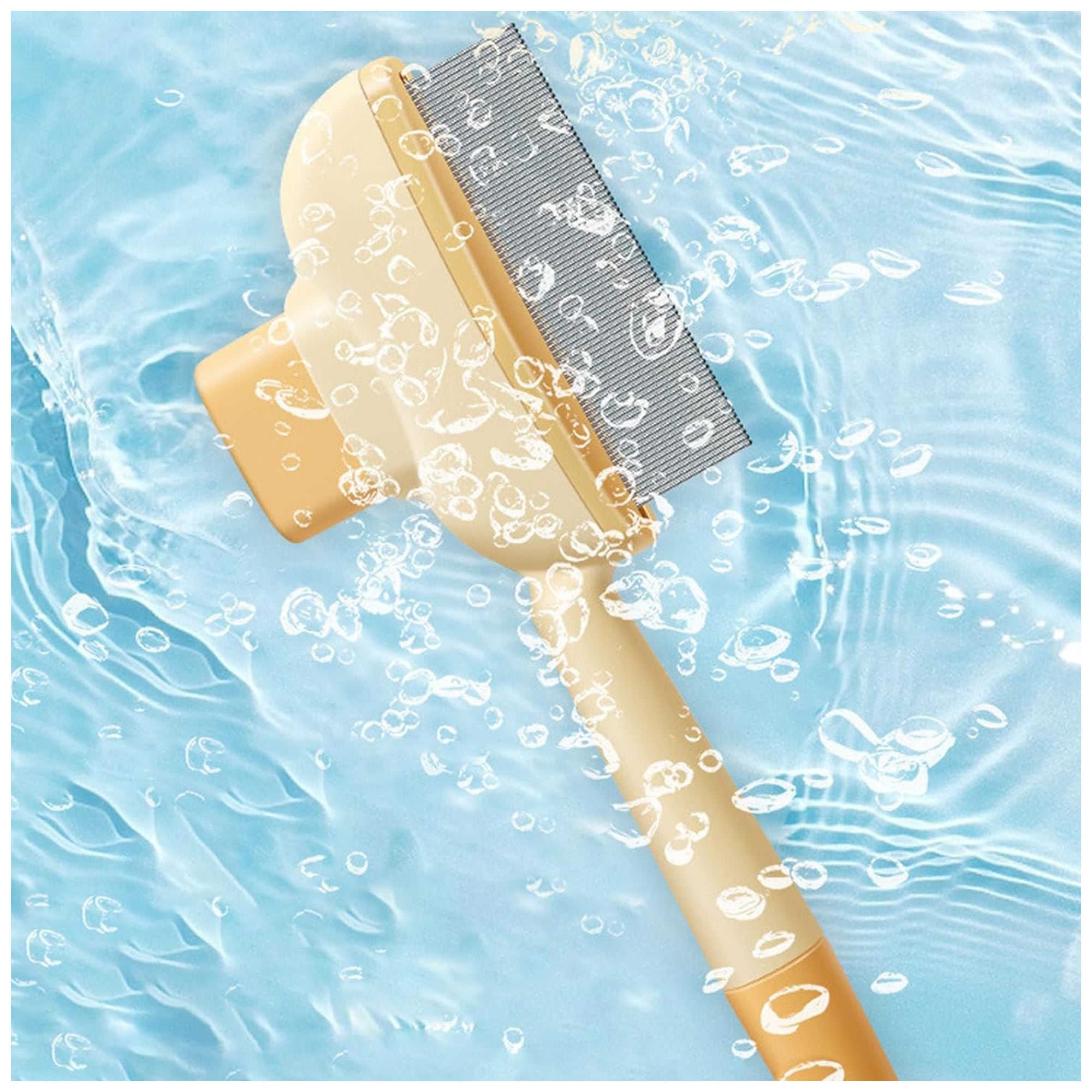 Self-Cleaning Grooming Comb – Ideal for Pets