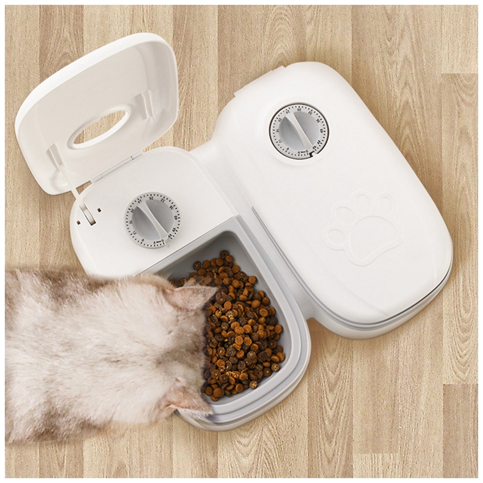 Smart Automatic Pet Feeder – Timed Feeding for Cats & Dogs