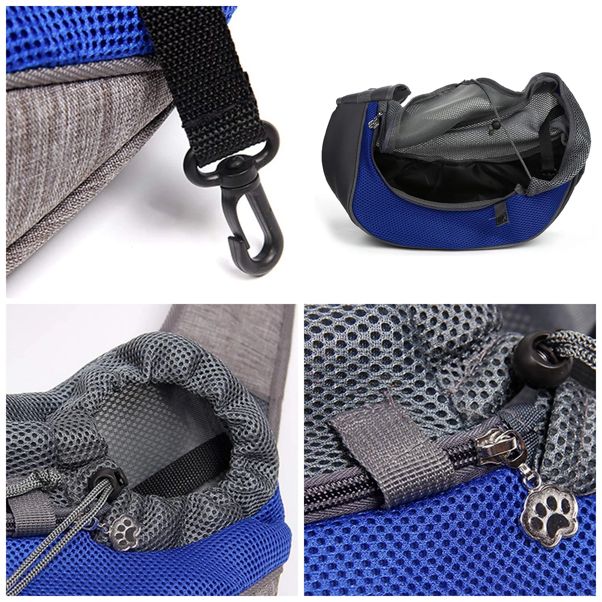 Travel-Friendly Pet Backpack – Breathable, Lightweight Mesh