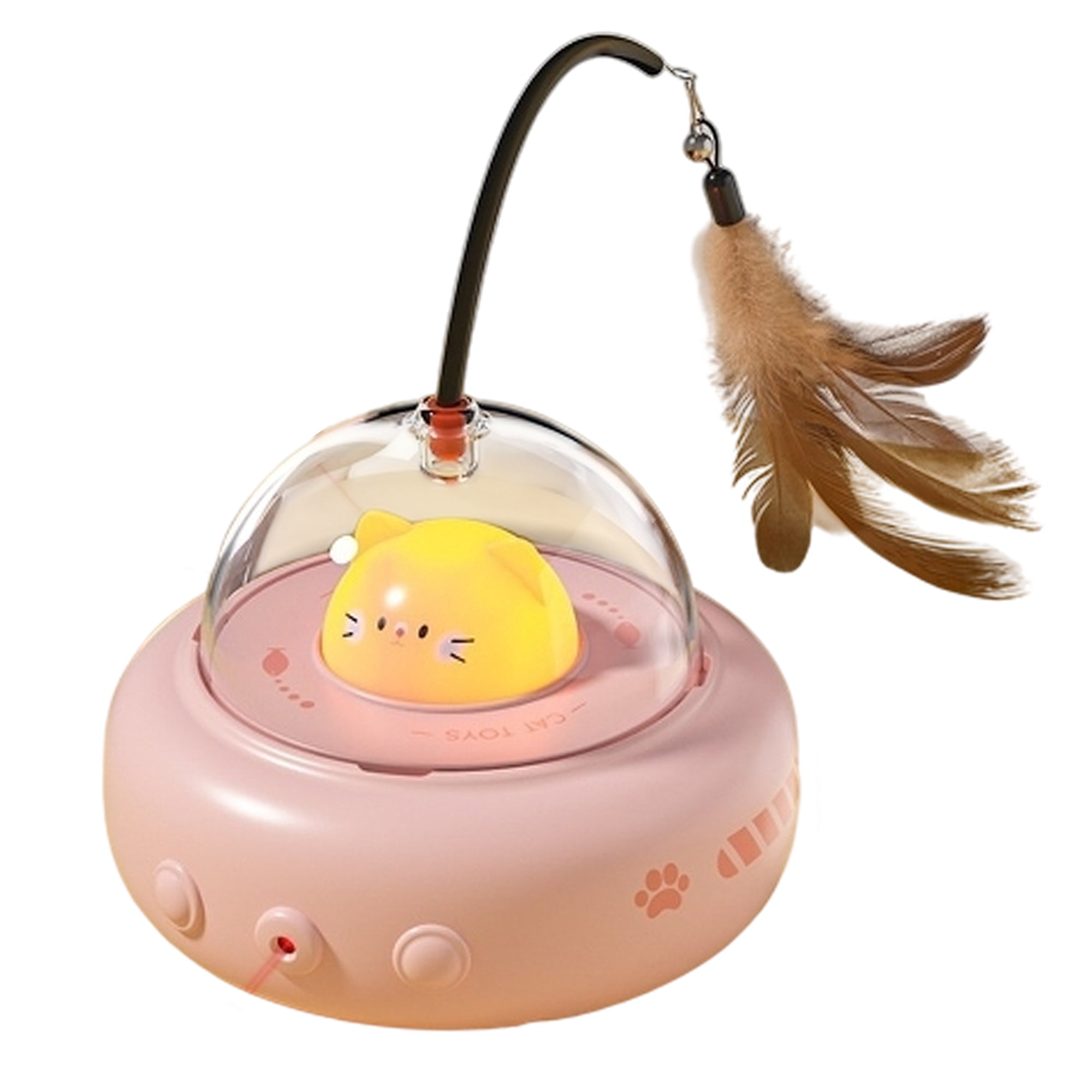 USB Rechargeable Cat Teaser – Interactive Fun for Playful Cats