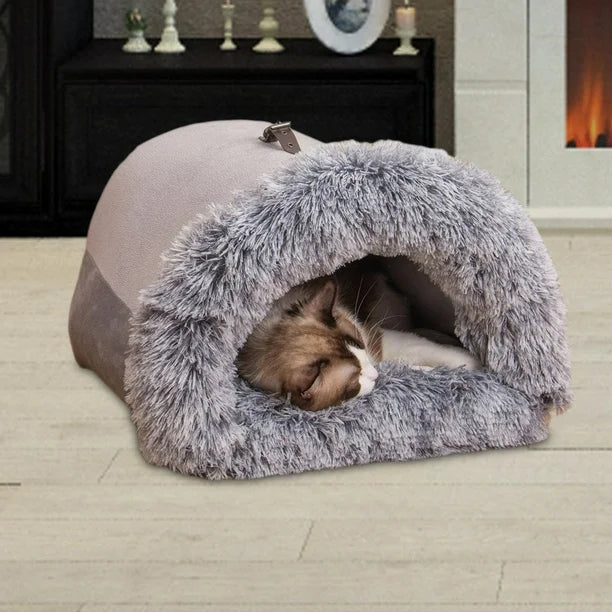 Multi-Functional Pet Bed – Soft Plush Design