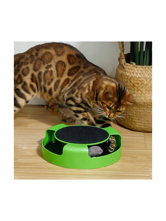 Interactive 360° Cat Toy – Scratchpad for Healthy Habits